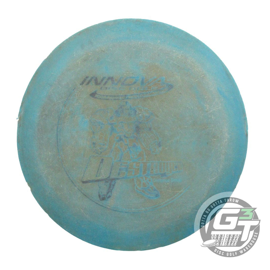 USED Innova DX Destroyer 168g Teal Blue Foil Distance Driver Golf Disc
