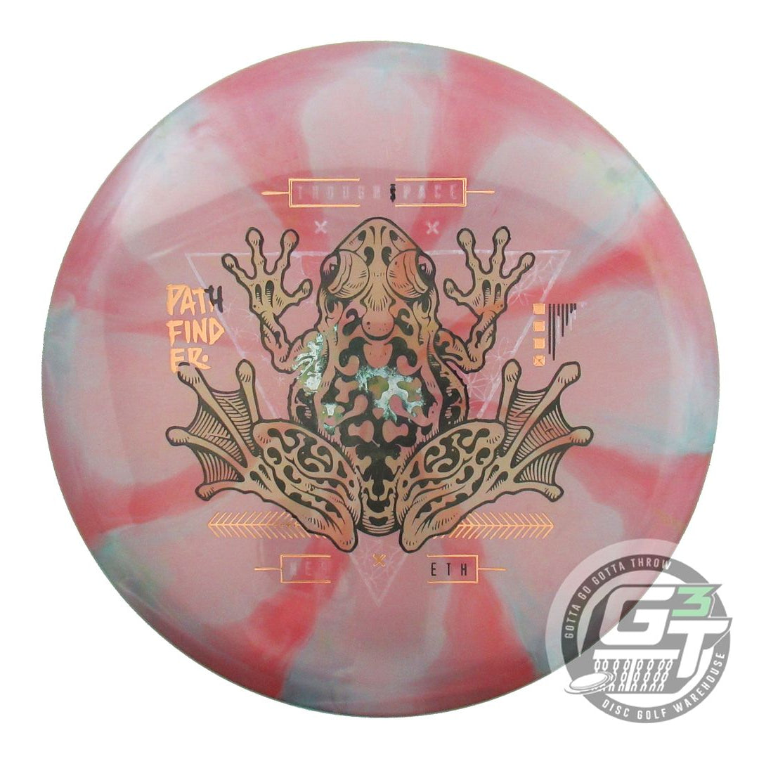 USED Thought Space Nebula Ethereal Pathfinder 176g Pink-Lilac Midrange Golf Disc