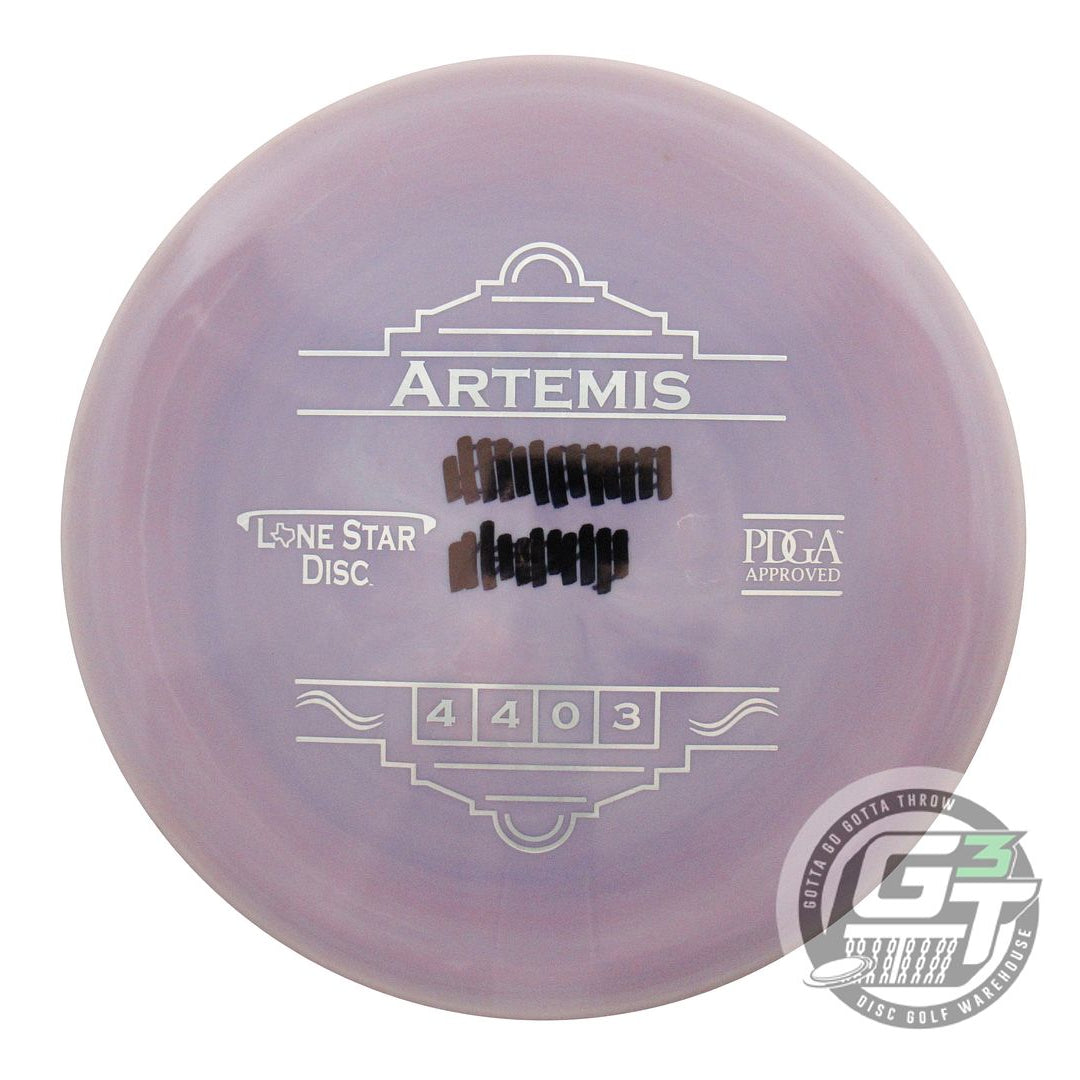 USED Lone Star Alpha Artemis 174g Lilac Silver Stamp Midrange Golf Disc