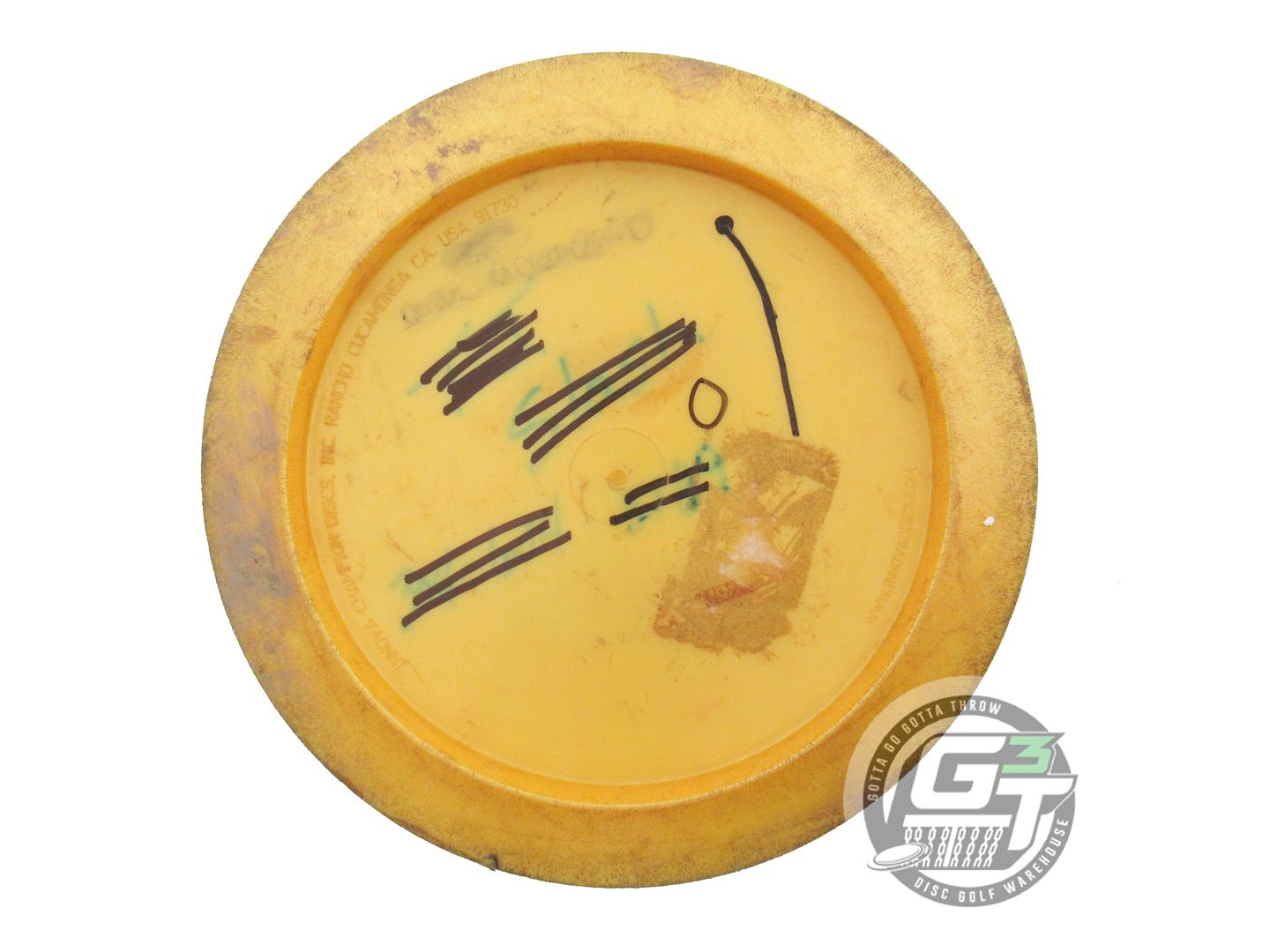 USED Innova GStar Boss 148g Marigold Blue Foil Distance Driver Golf Disc