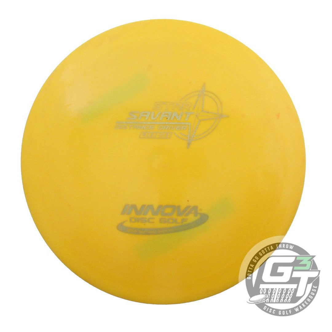USED Innova Star Savant 175g Marigold Gold Matrix Foil Fairway Driver Golf Disc