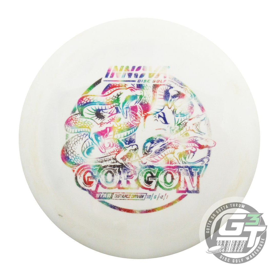 USED Innova Star Gorgon 170g White Jellybean Foil Distance Driver Golf Disc