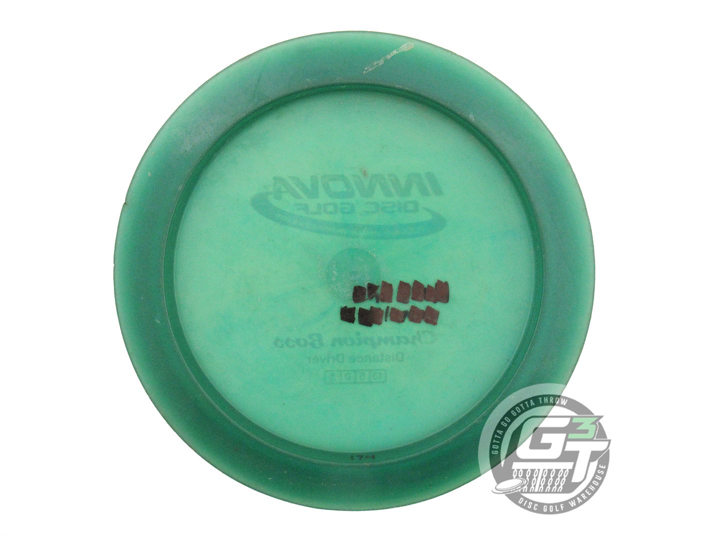USED Innova Champion Boss 174g Green White Stamp Distance Driver Golf Disc
