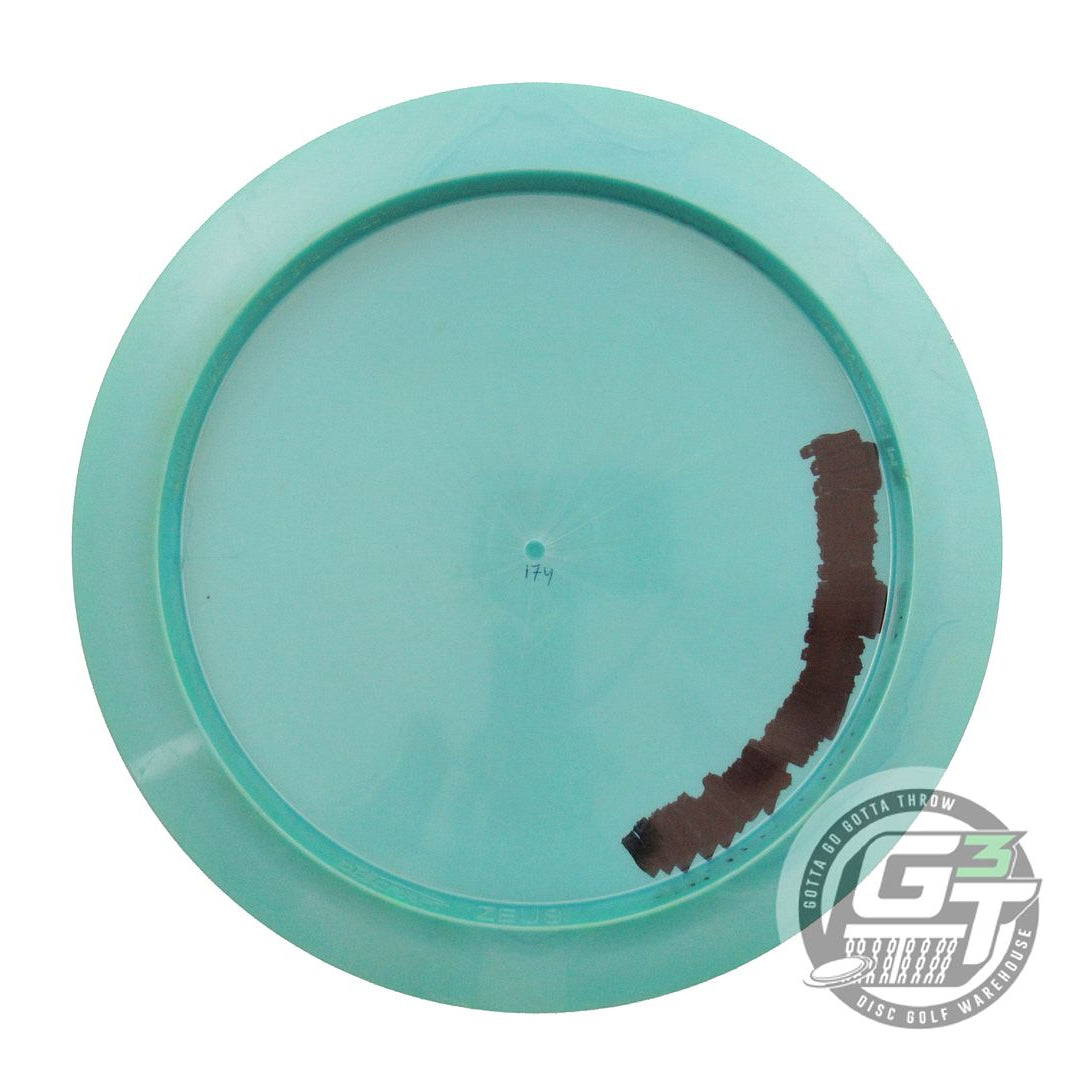 USED Discraft Big Z Zeus 174g Seafoam Gold Foil Distance Driver Golf Disc
