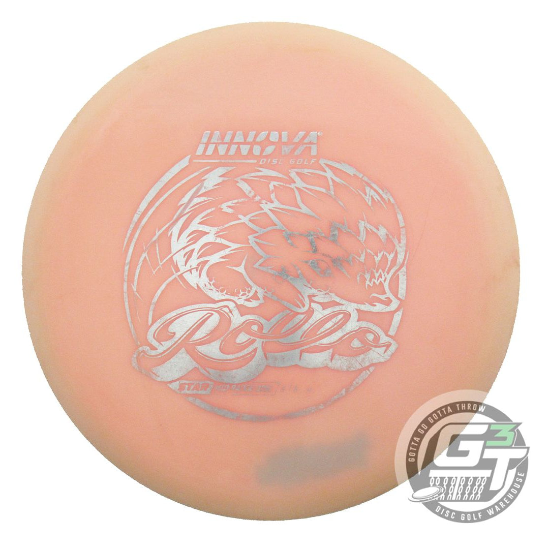 USED Innova Star Rollo 176g Peach Silver Foil Midrange Golf Disc