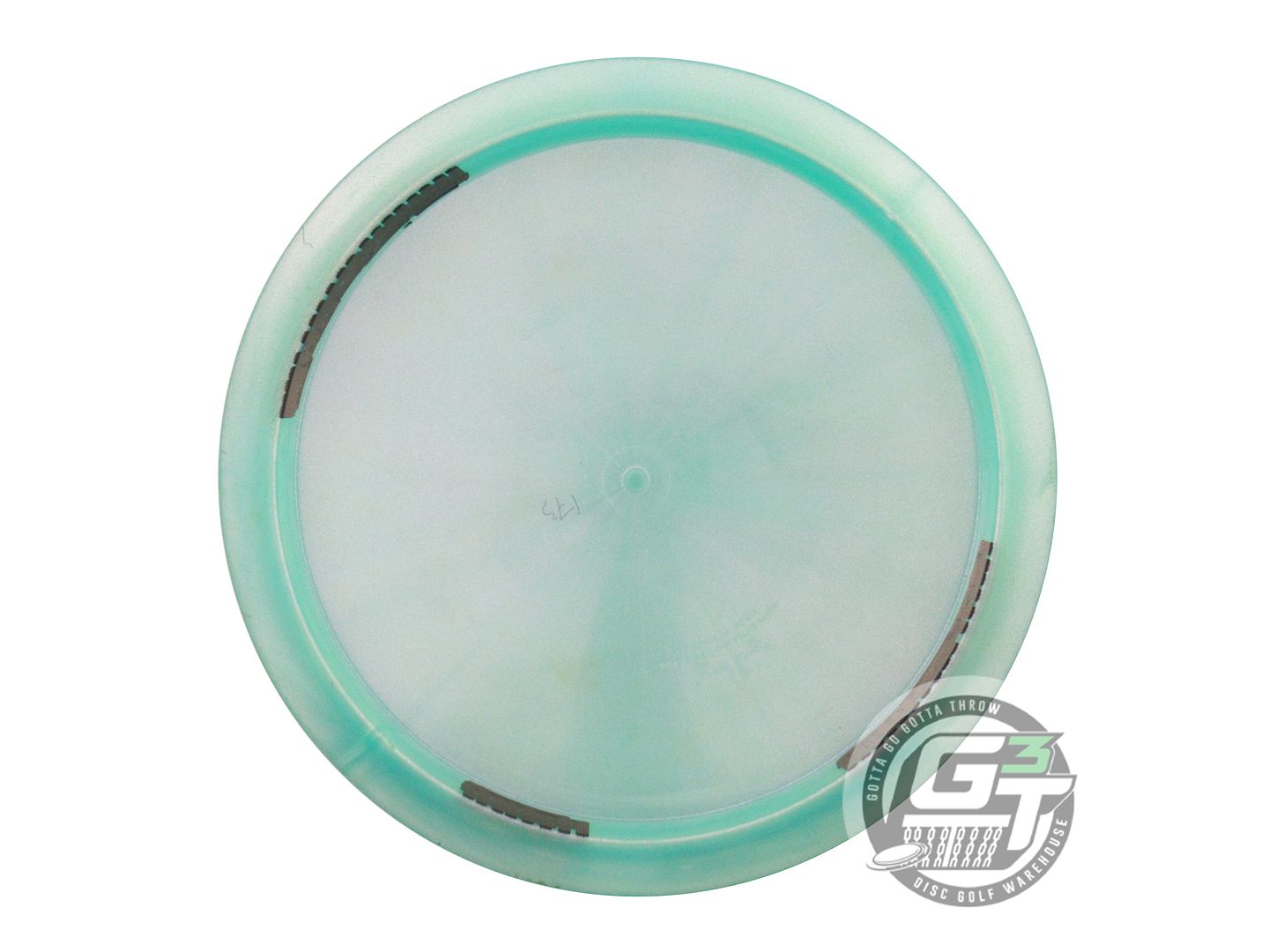 USED Dynamic Discs Glimmer Lucid Evader 173g Seafoam Wiped Stamp Driver Disc