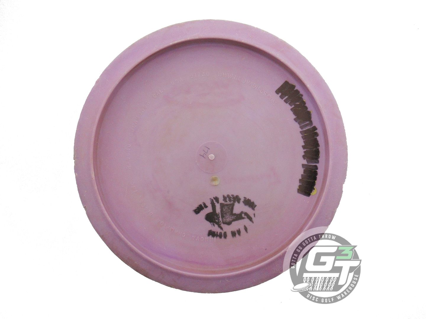 USED Innova DX Leopard 174g Lilac Gray Stamp Fairway Driver Golf Disc