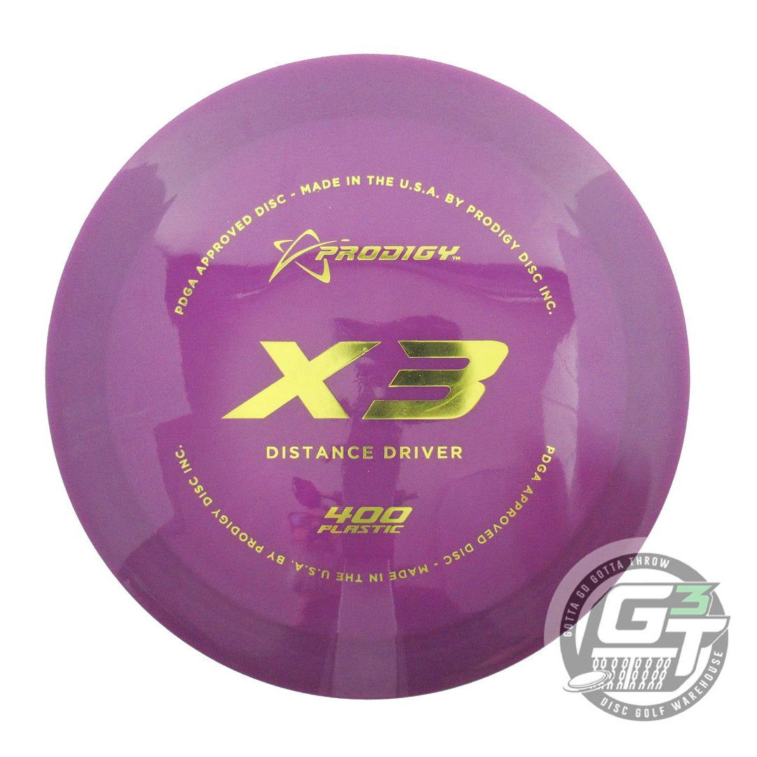 Prodigy 400 Series X3 Distance Driver Golf Disc (Individually Listed)