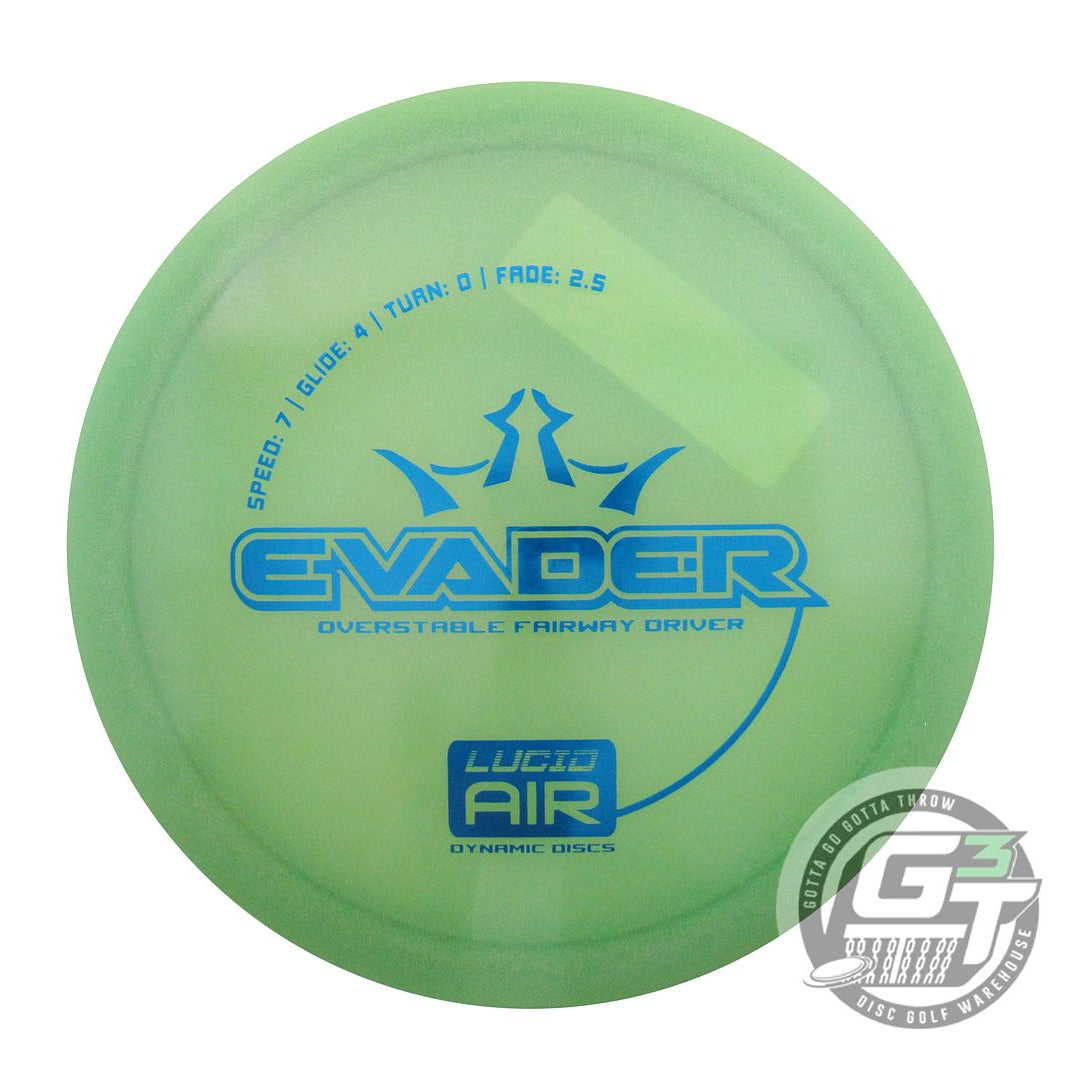Dynamic Discs Lucid AIR Evader Fairway Driver Golf Disc (Individually Listed)