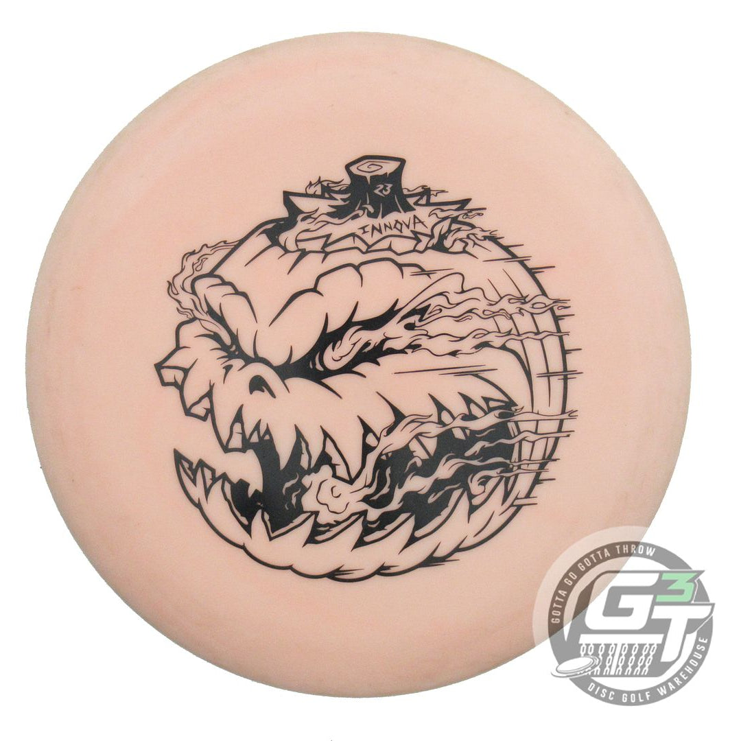 USED Innova HALLOWEEN PUMPKIN Glow Nexus Aviar 172g Peach Putter Golf Disc