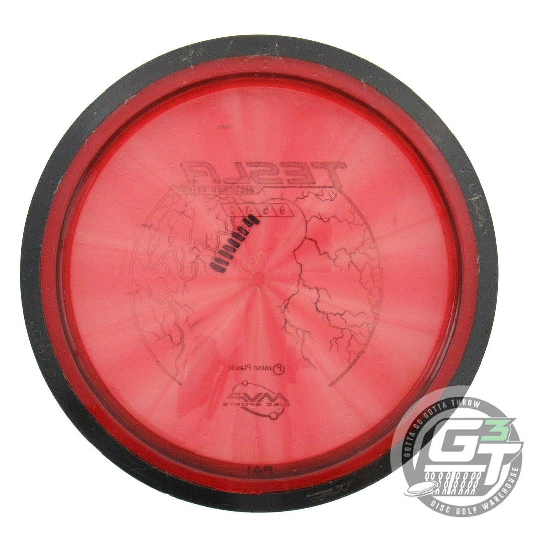 USED MVP Disc Sports Proton Tesla 169g Red Distance Driver Golf Disc