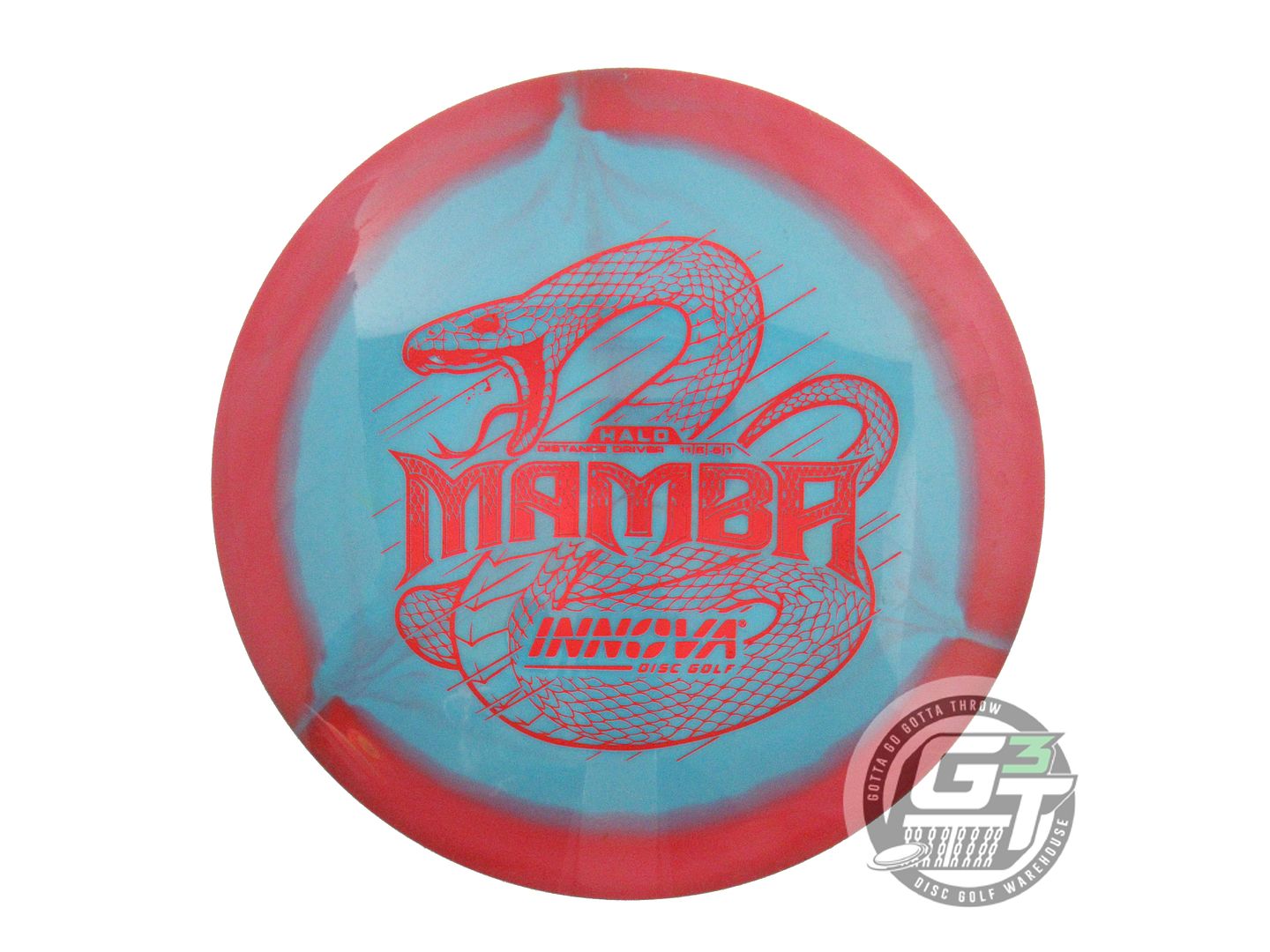 USED Innova Halo Star Mamba 161g Red-Teal Distance Driver Golf Disc