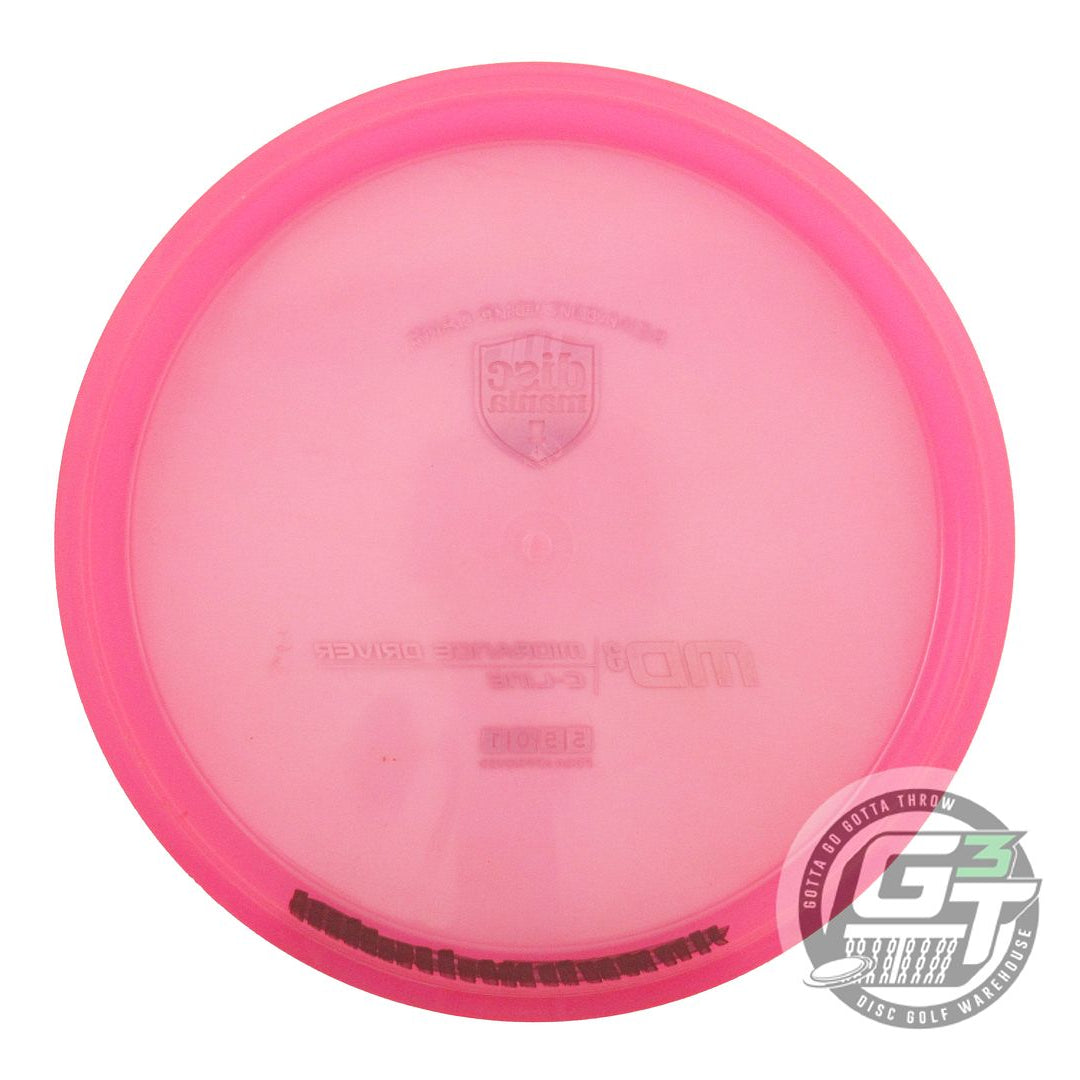 USED DiscMania C-Line MD3 180g Pink Red Foil Midrange Golf Disc