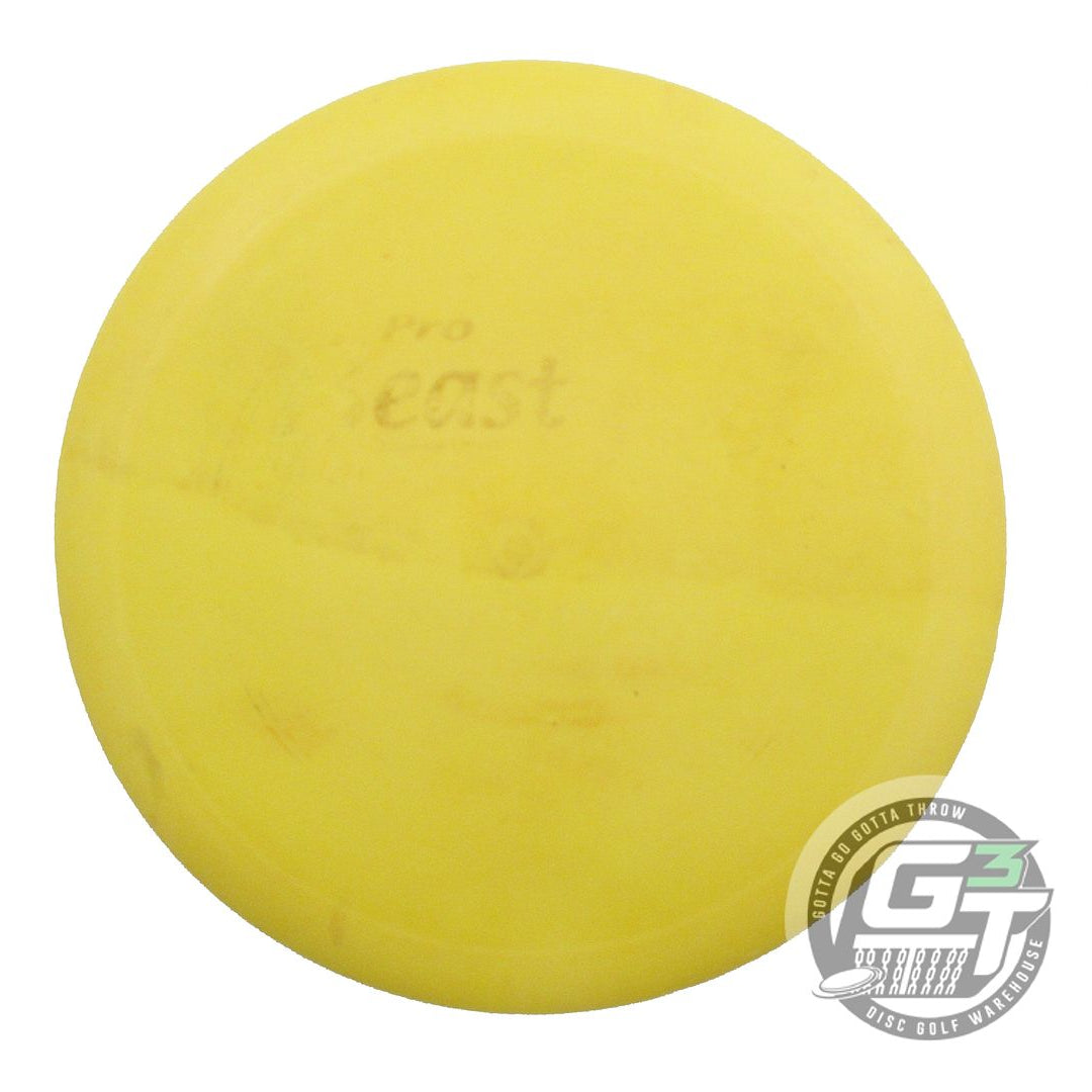 USED Innova Pro Beast 174g Yellow Wiped Stamp Distance Driver Golf Disc