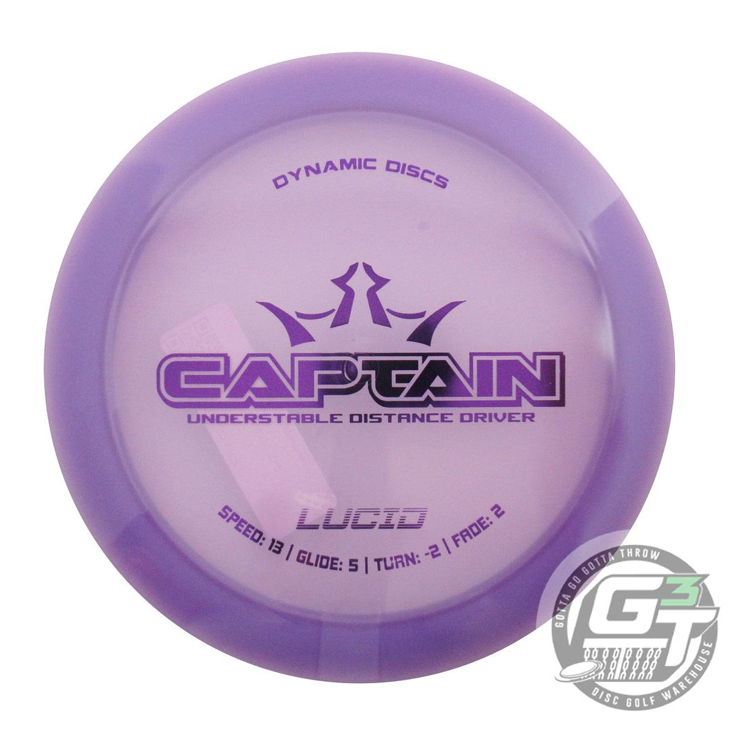 Dynamic Discs Lucid Captain Distance Driver Golf Disc (Individually Listed) - Gotta Go Gotta Throw