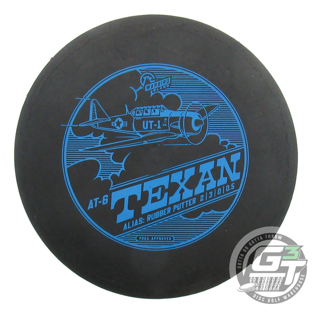 NOS Lightning SuperSoft Warbird AT-6 Rubber 178g Black Putter Golf Disc