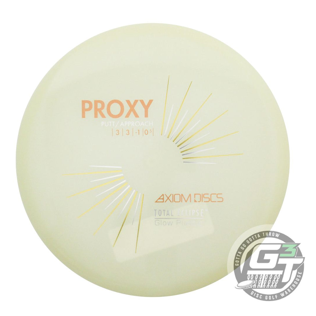 Axiom Total Eclipse Glow Proton Proxy Putter Golf Disc (Individually Listed)