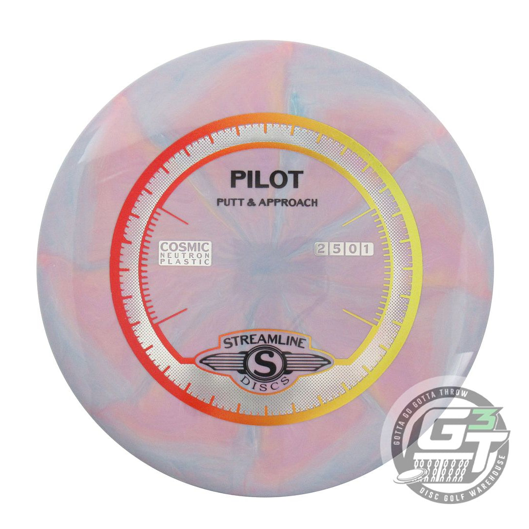 Streamline Cosmic Neutron Pilot Putter Golf Disc (Individually Listed)