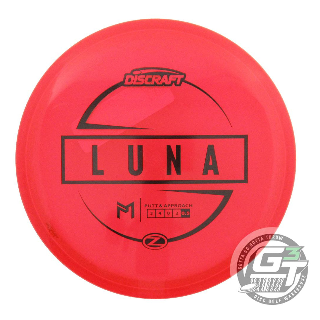 Discraft Paul McBeth Signature Elite Z Luna Putter Golf Disc (Individually Listed) - Gotta Go Gotta Throw