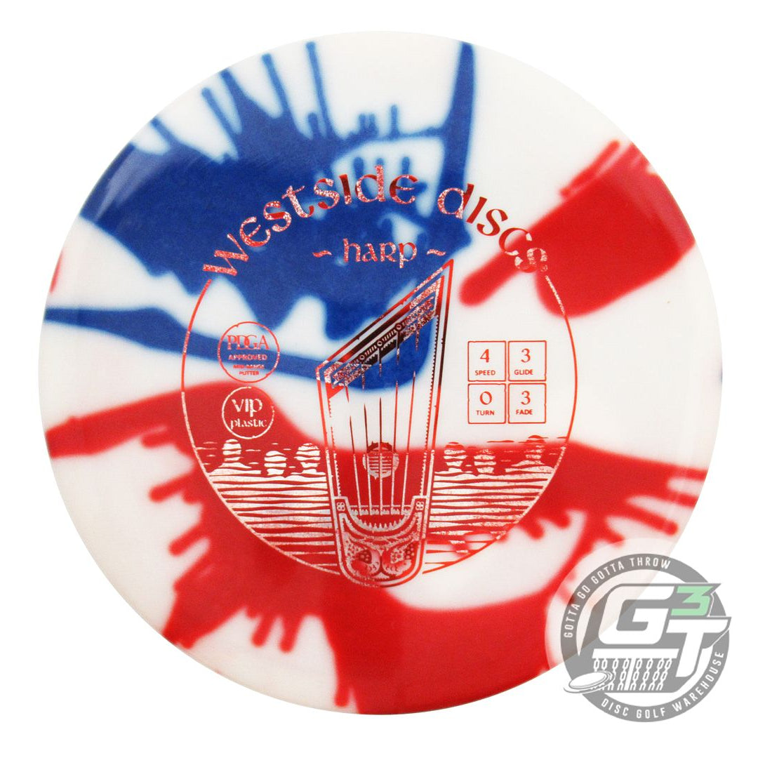 Westside MyDye VIP Harp Putter Golf Disc (Individually Listed)