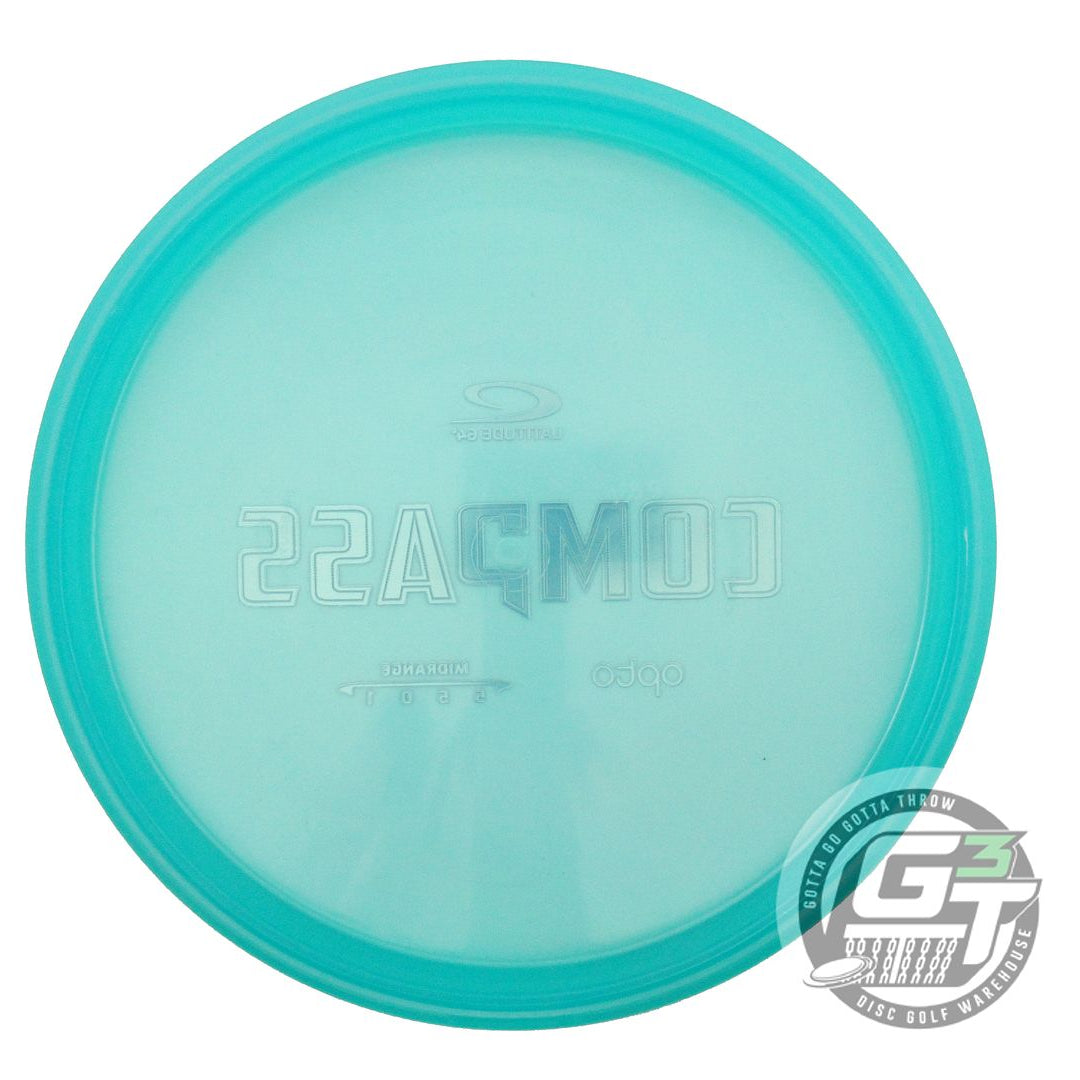 NOS Latitude 64 Opto Compass 168g Teal Magenta Foil Midrange Golf Disc