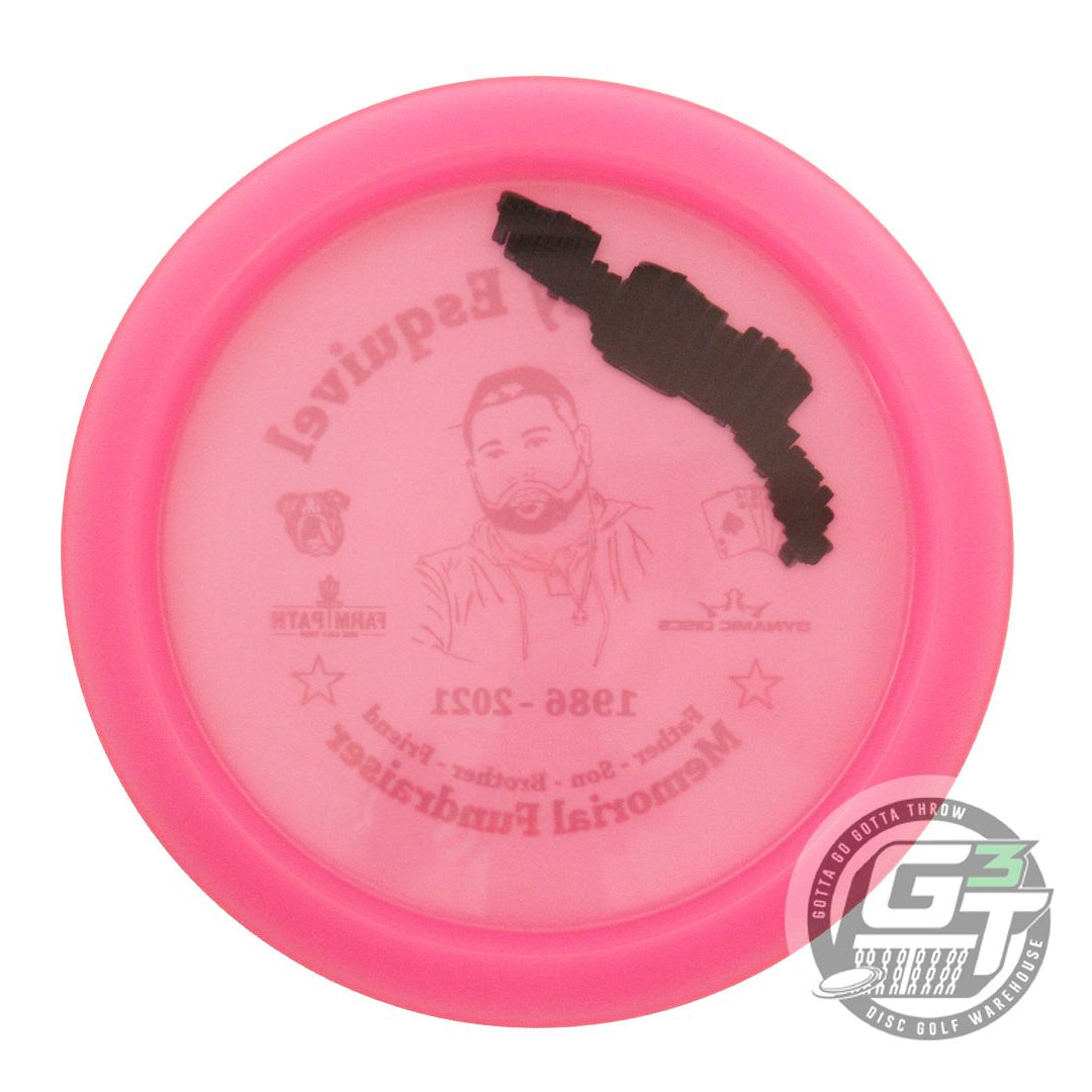 USED Dynamic Discs Lucid Felon 174g Pink Red Foil Fairway Driver Golf Disc