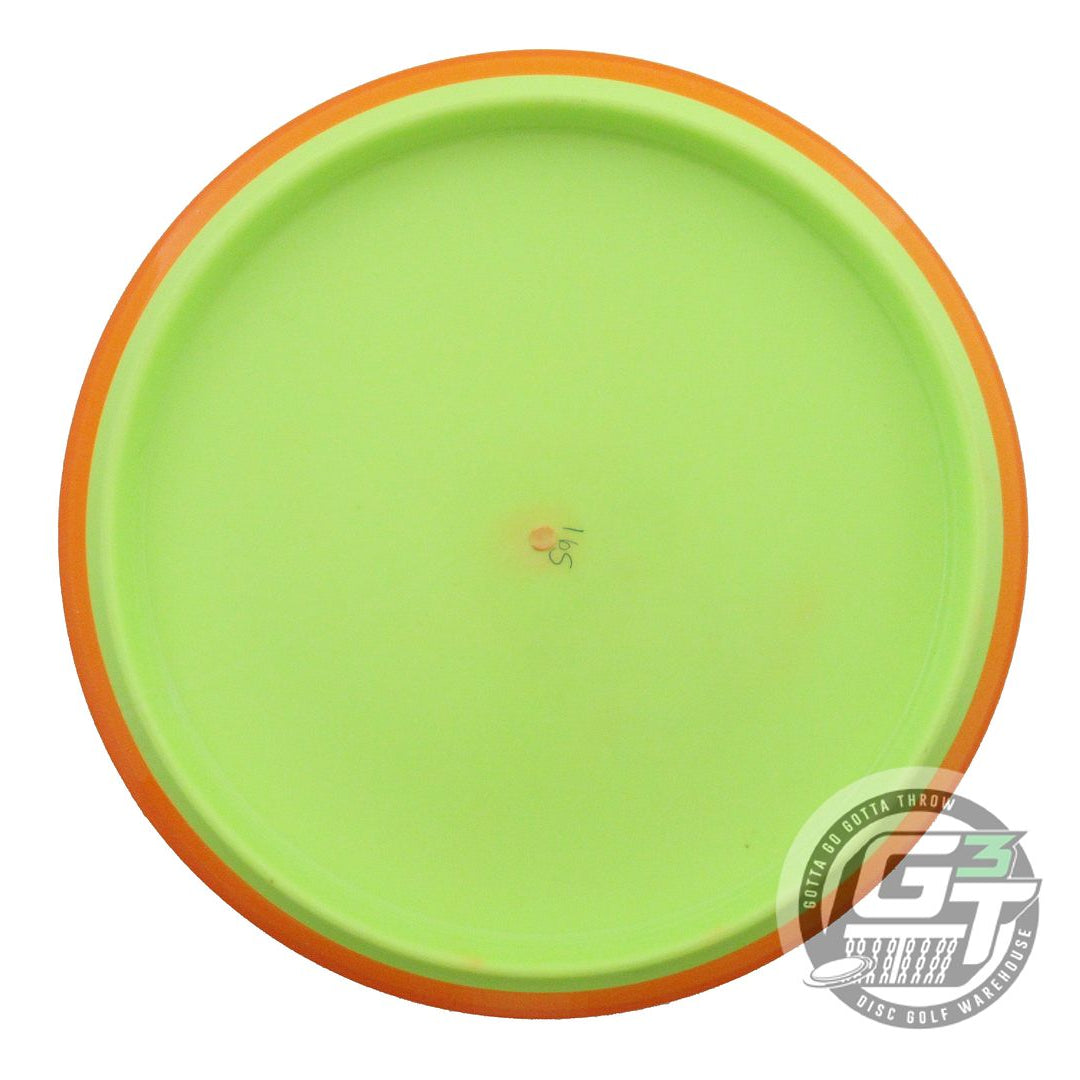USED Axiom Discs X-OUT Prism Fission Pyro 165g Yellow Orange Rim Midrange Disc