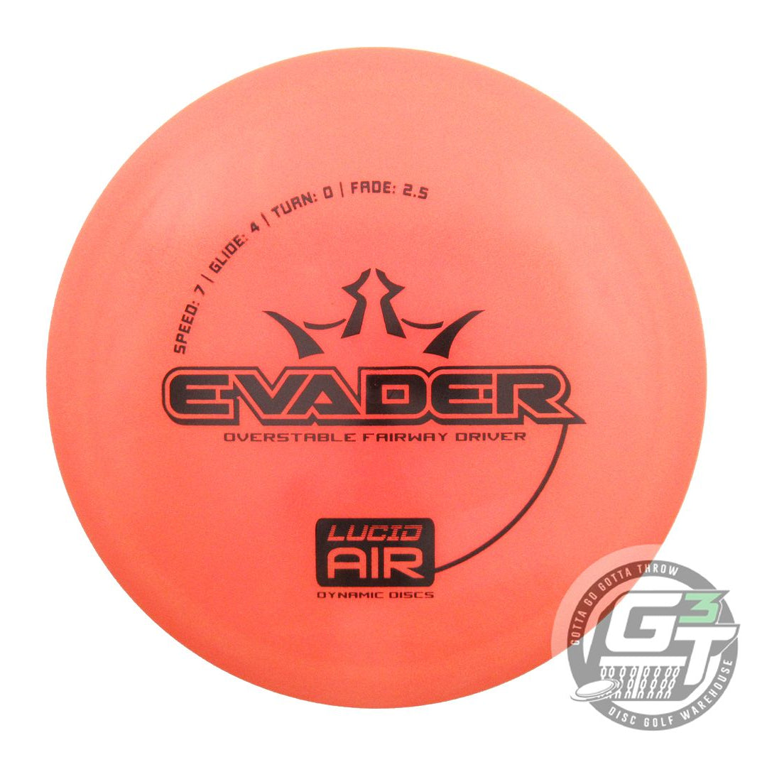 Dynamic Discs Lucid AIR Evader Fairway Driver Golf Disc (Individually Listed)