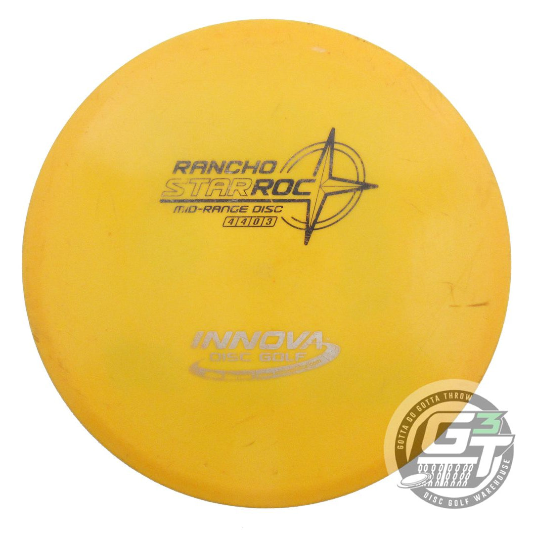 USED Innova Star Rancho Roc 179g Marigold Black & Silver Stamp Midrange Disc