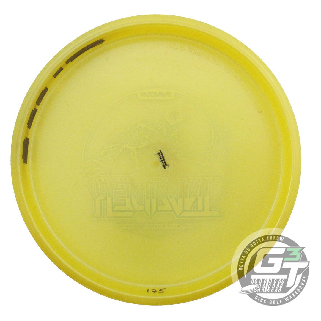 USED Innova Luster Champion Invader 175g Yellow Sunrise Foil Putter Golf Disc