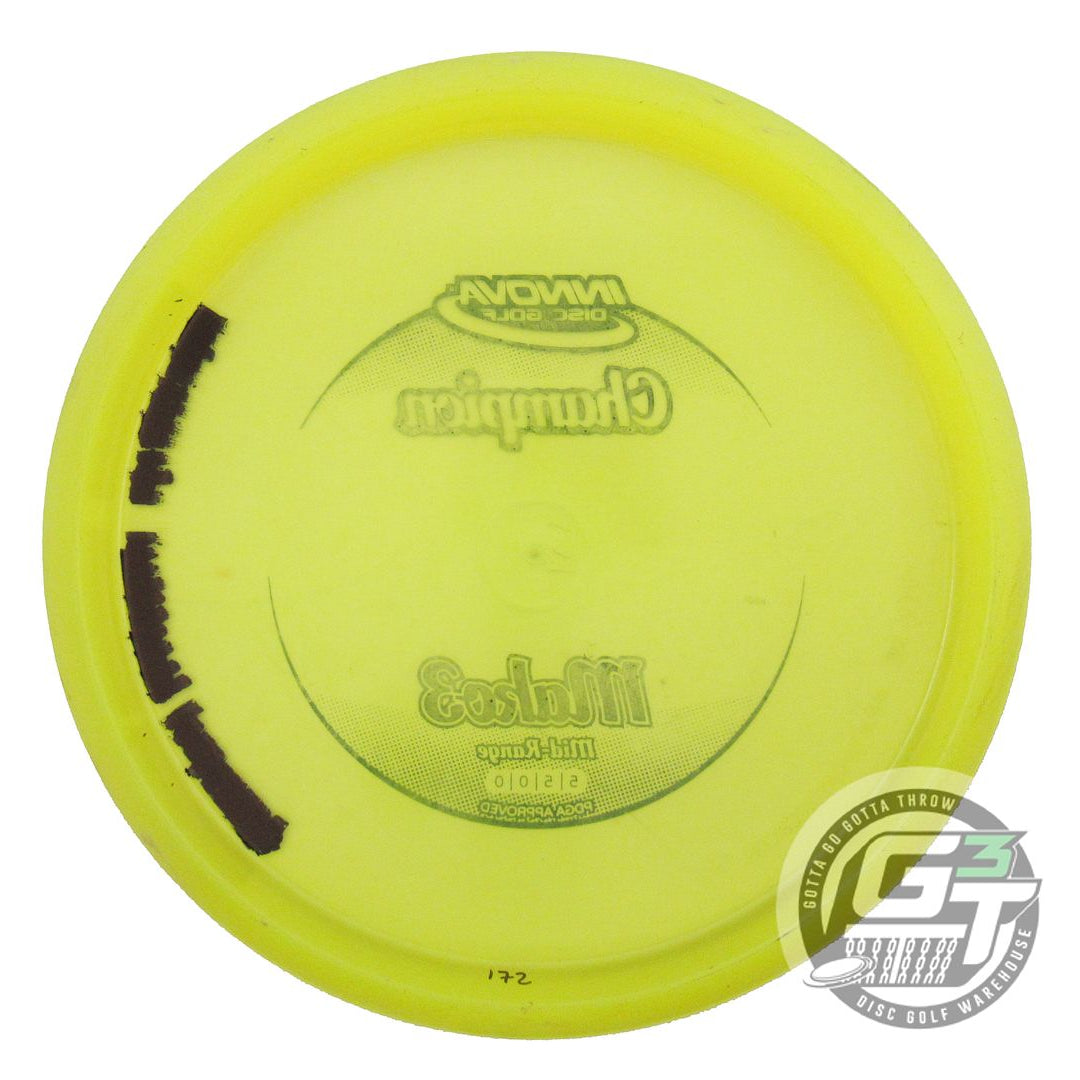 USED Innova Champion Mako3 172g Yellow Black Stamp Midrange Golf Disc