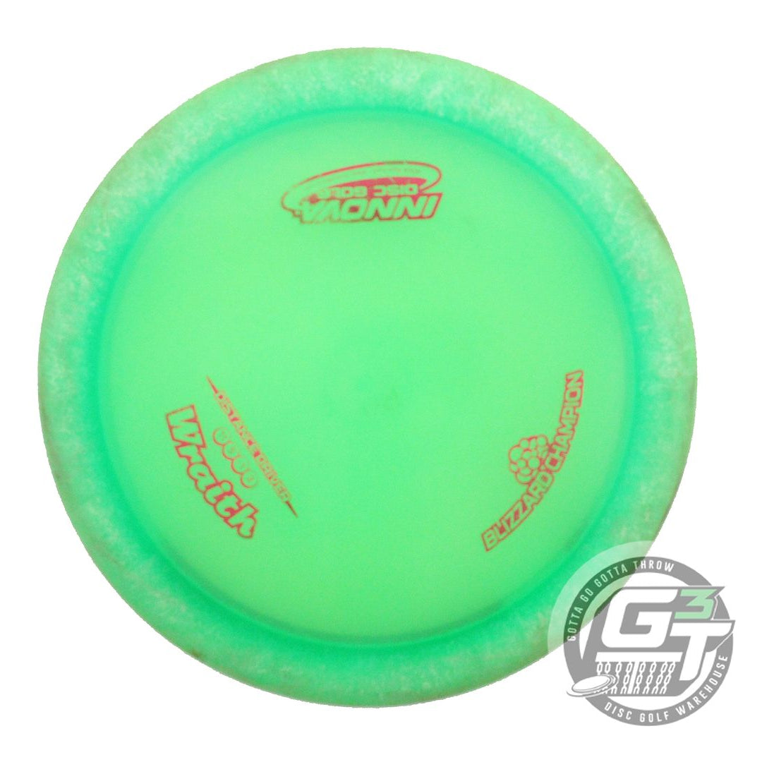 USED Innova Blizzard Wraith 154g Green Red Foil Distance Driver Golf Disc