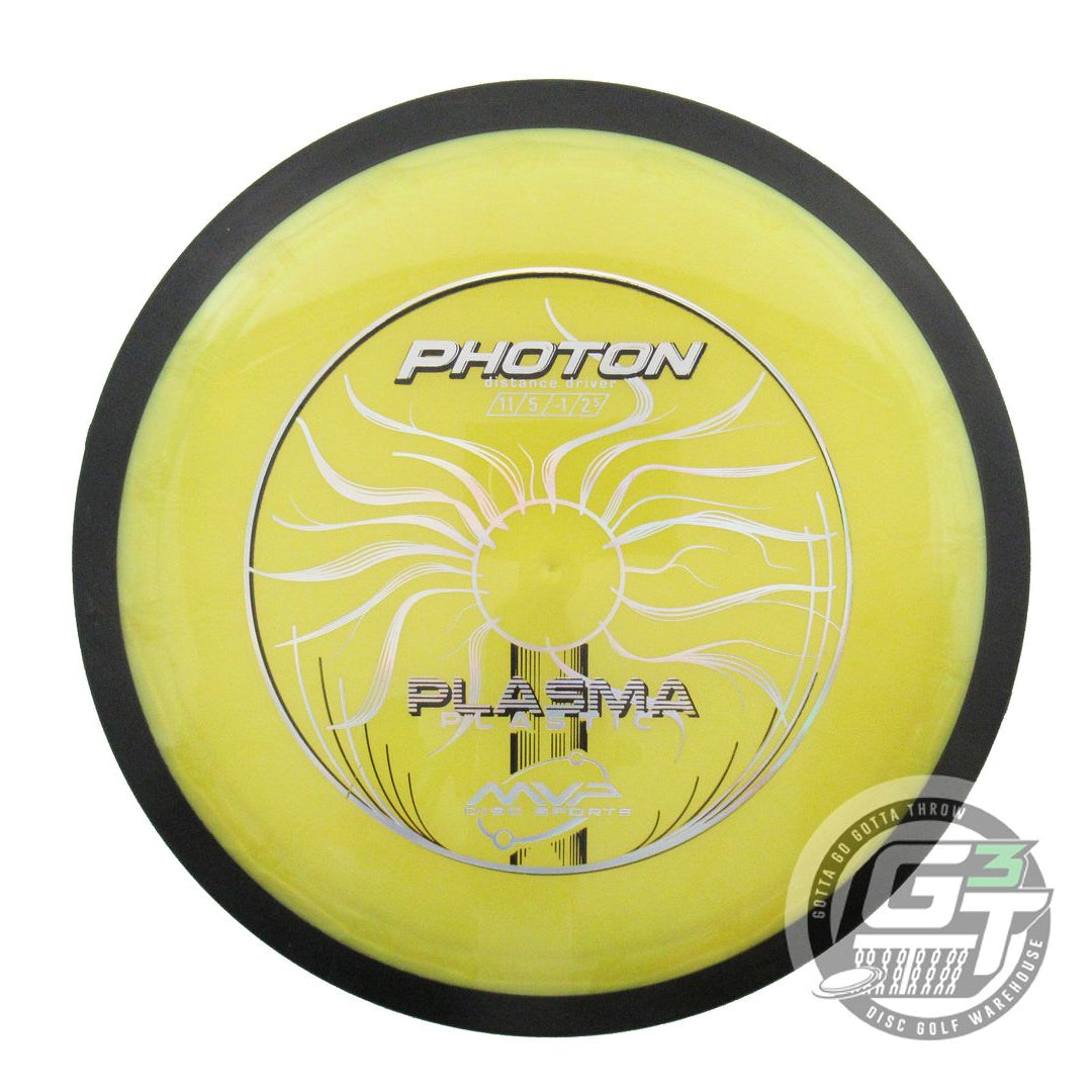 USED MVP Disc Sports Plasma Photon 165g Yellow Distance Driver Golf Disc