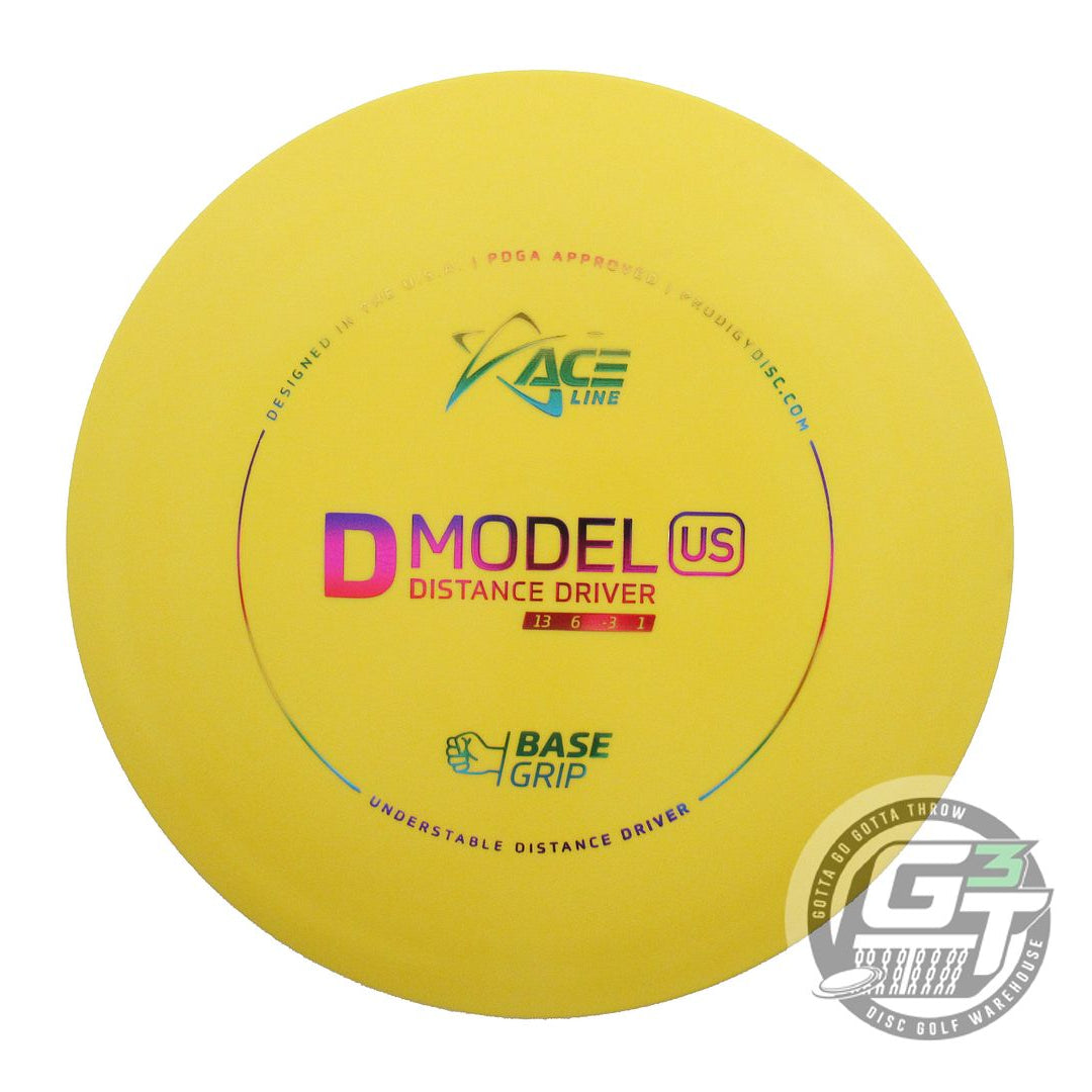 Prodigy Ace Line Base Grip D Model US Distance Driver Golf Disc (Individually Listed)