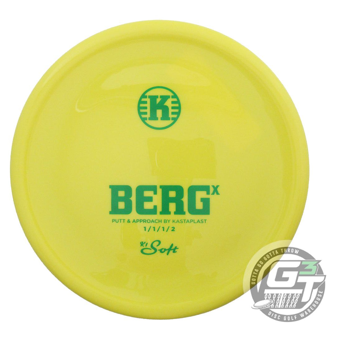 Kastaplast K1 Soft Berg X Putter Golf Disc (Individually Listed)