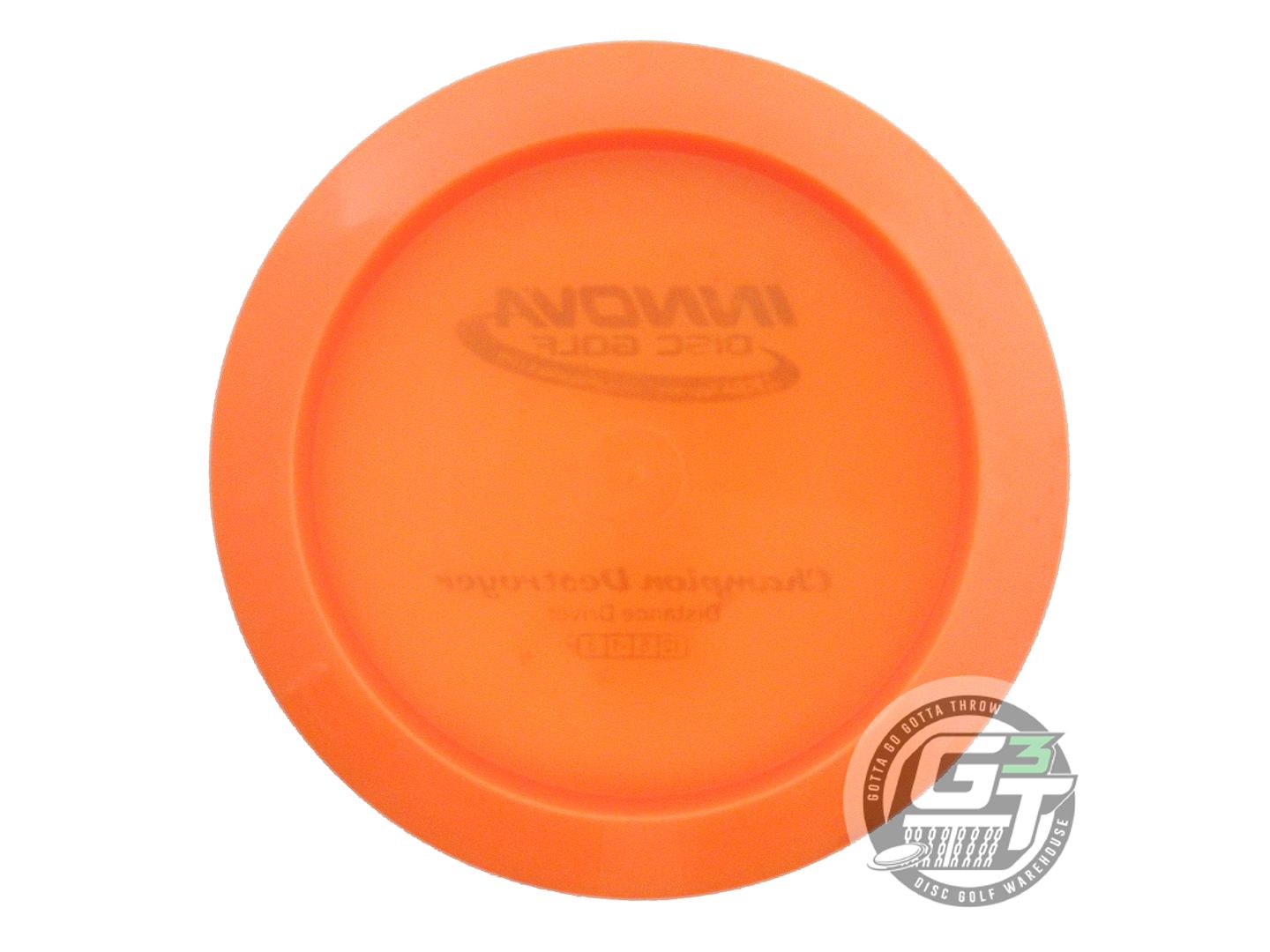USED Innova Champion Destroyer 172g Orange Teal Shatter Foil Driver Disc