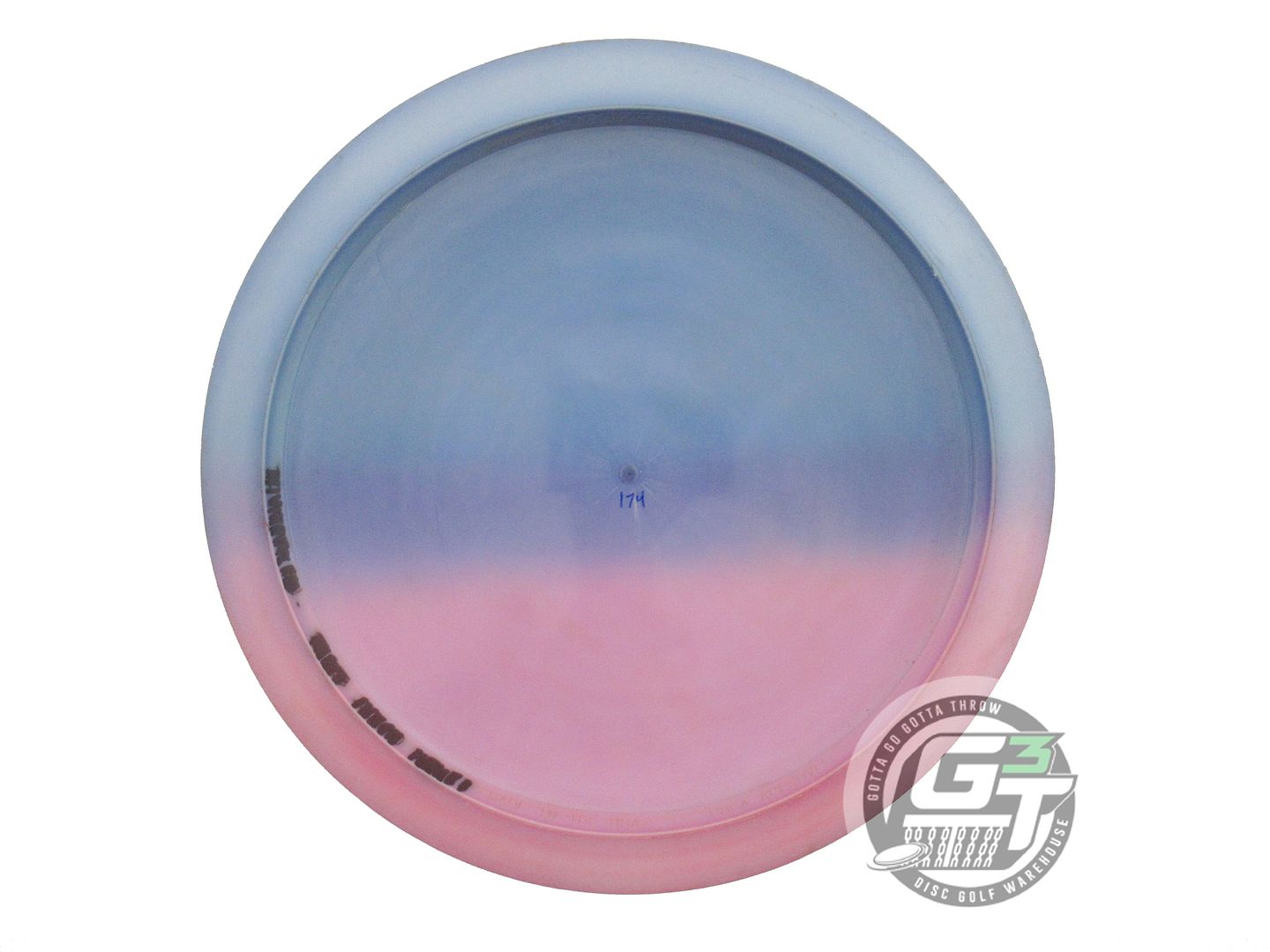 USED Discraft X Avenger SS 174g Pink HOME DYED Distance Driver Golf Disc