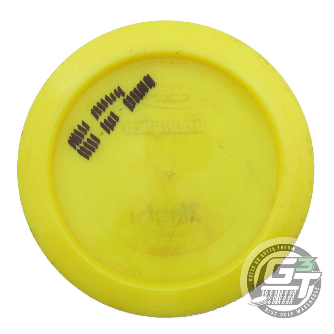 USED Innova Champion Shryke 174g Yellow Gold Glitter Foil Distance Driver Disc