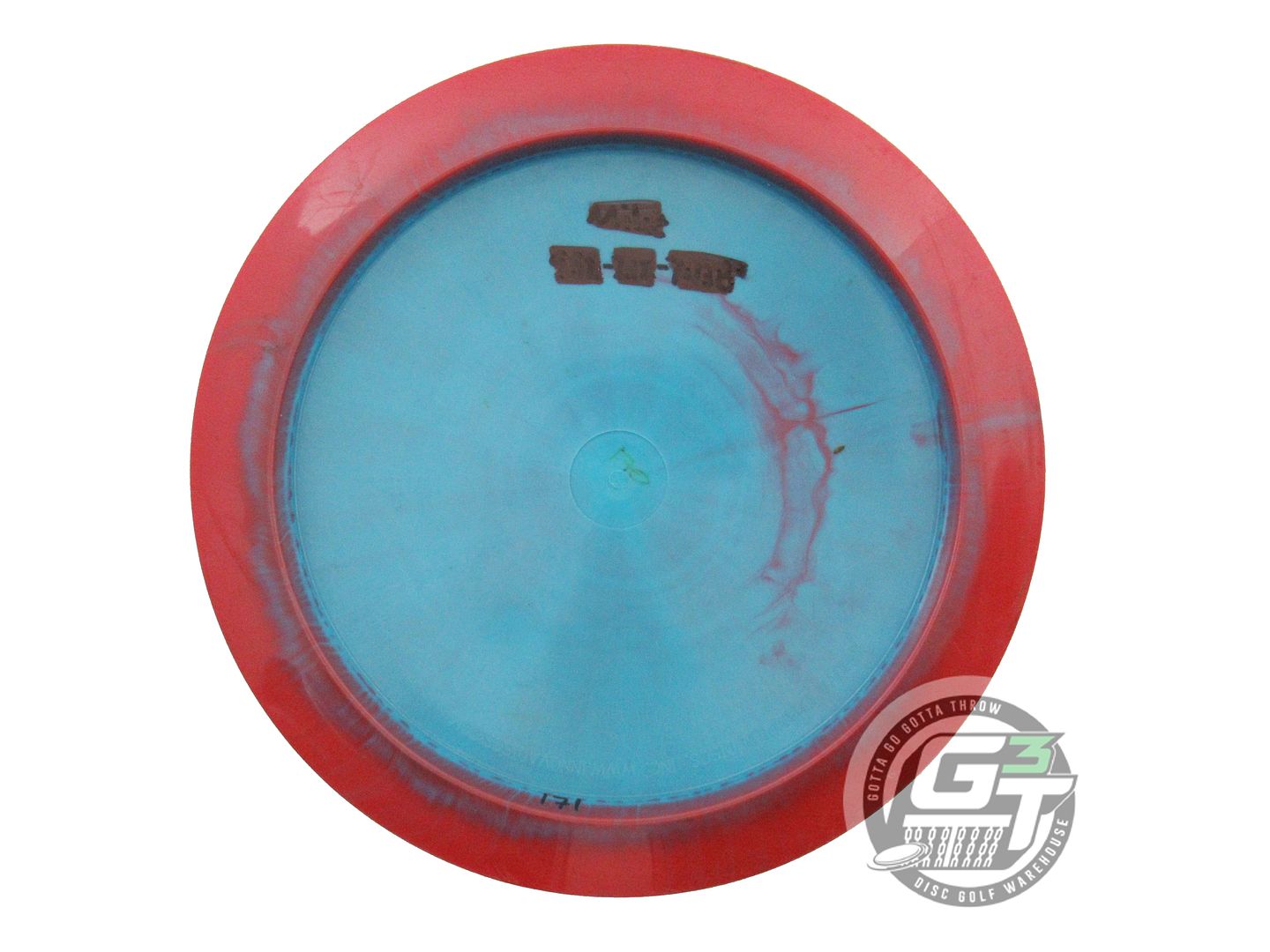 USED Innova Halo Star Destroyer 171g Red-Teal Distance Driver Golf Disc