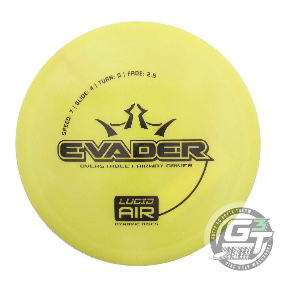 Dynamic Discs Lucid AIR Evader Fairway Driver Golf Disc (Individually Listed)