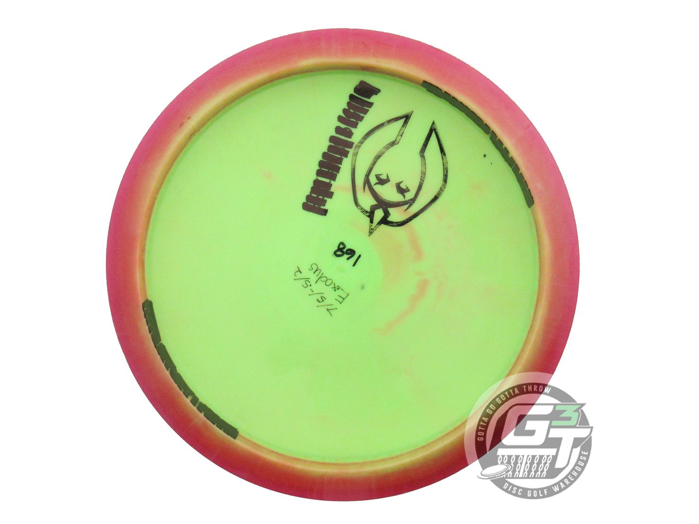 USED Infinite Halo S-Blend Exodus 168g Pink-Yellow Fairway Driver Golf Disc
