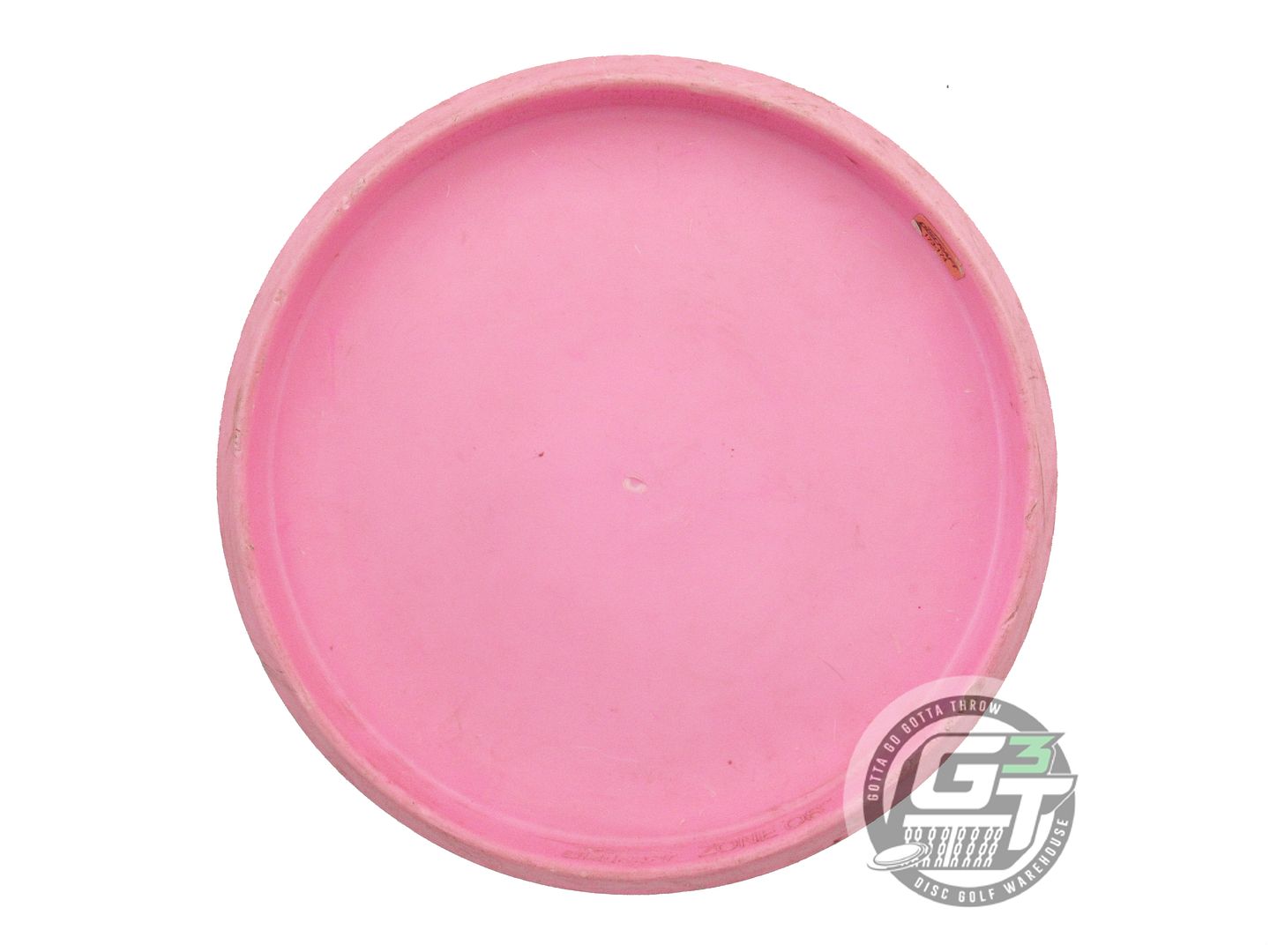 USED Discraft Putter Line Zone OS 174g Pink Jellybean Foil Putter Golf Disc