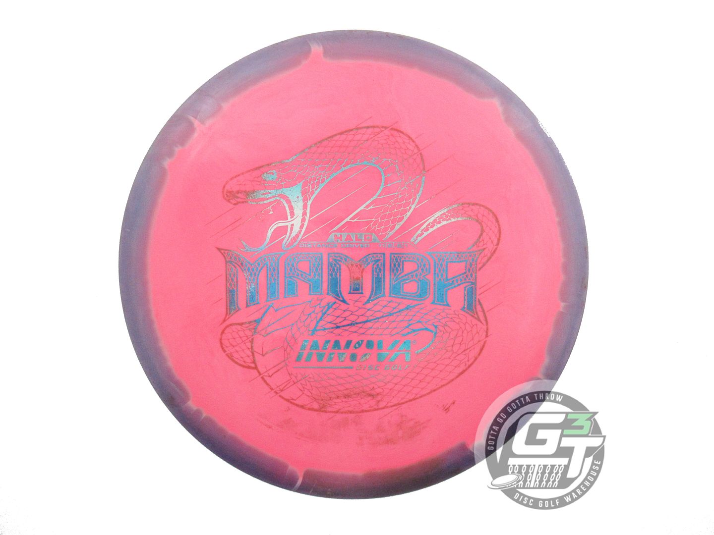 USED Innova Halo Star Mamba 170g Purple-Pink Distance Driver Golf Disc