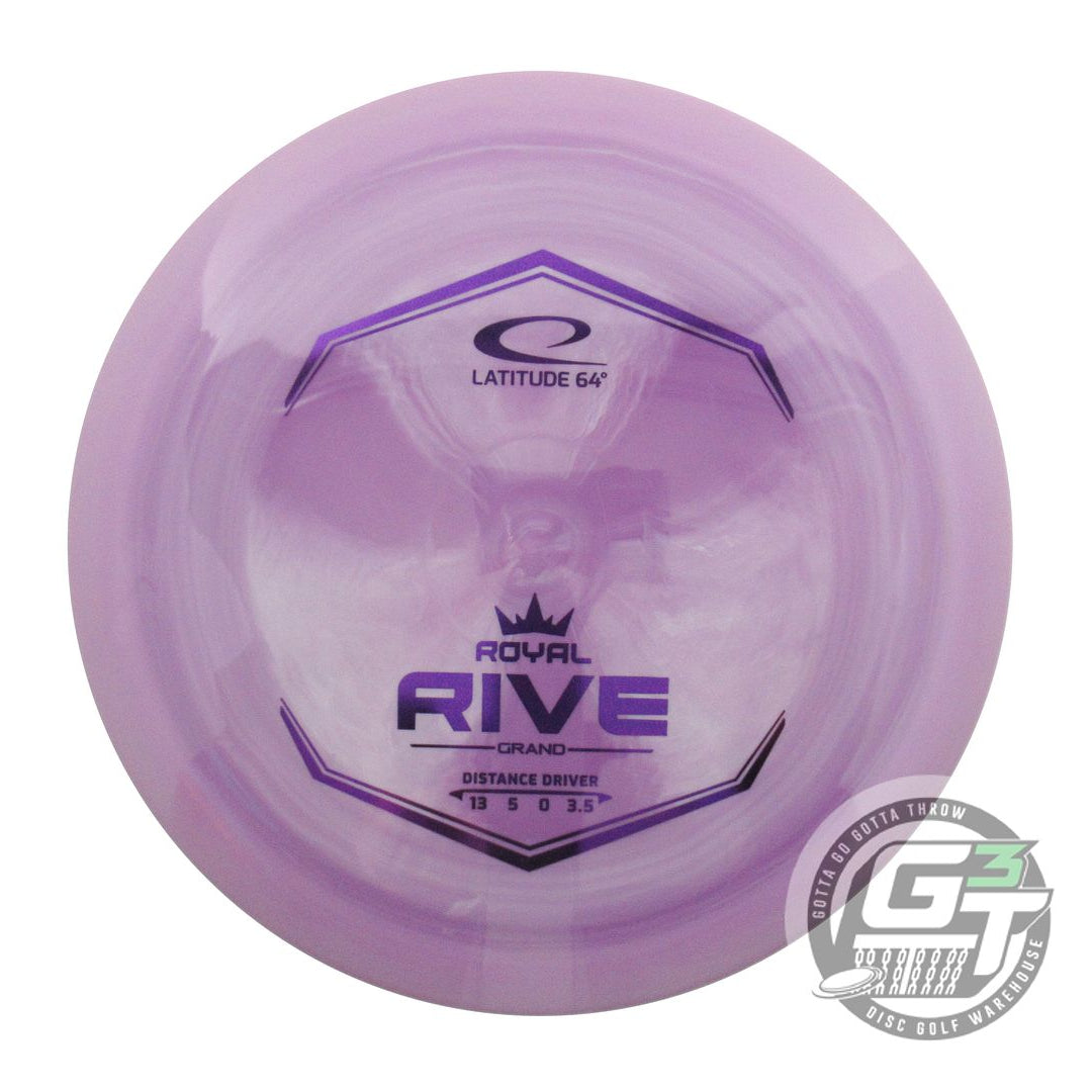 NOS Latitude 64 Royal Grand Rive 173g Lilac Purple Foil Distance Driver Disc