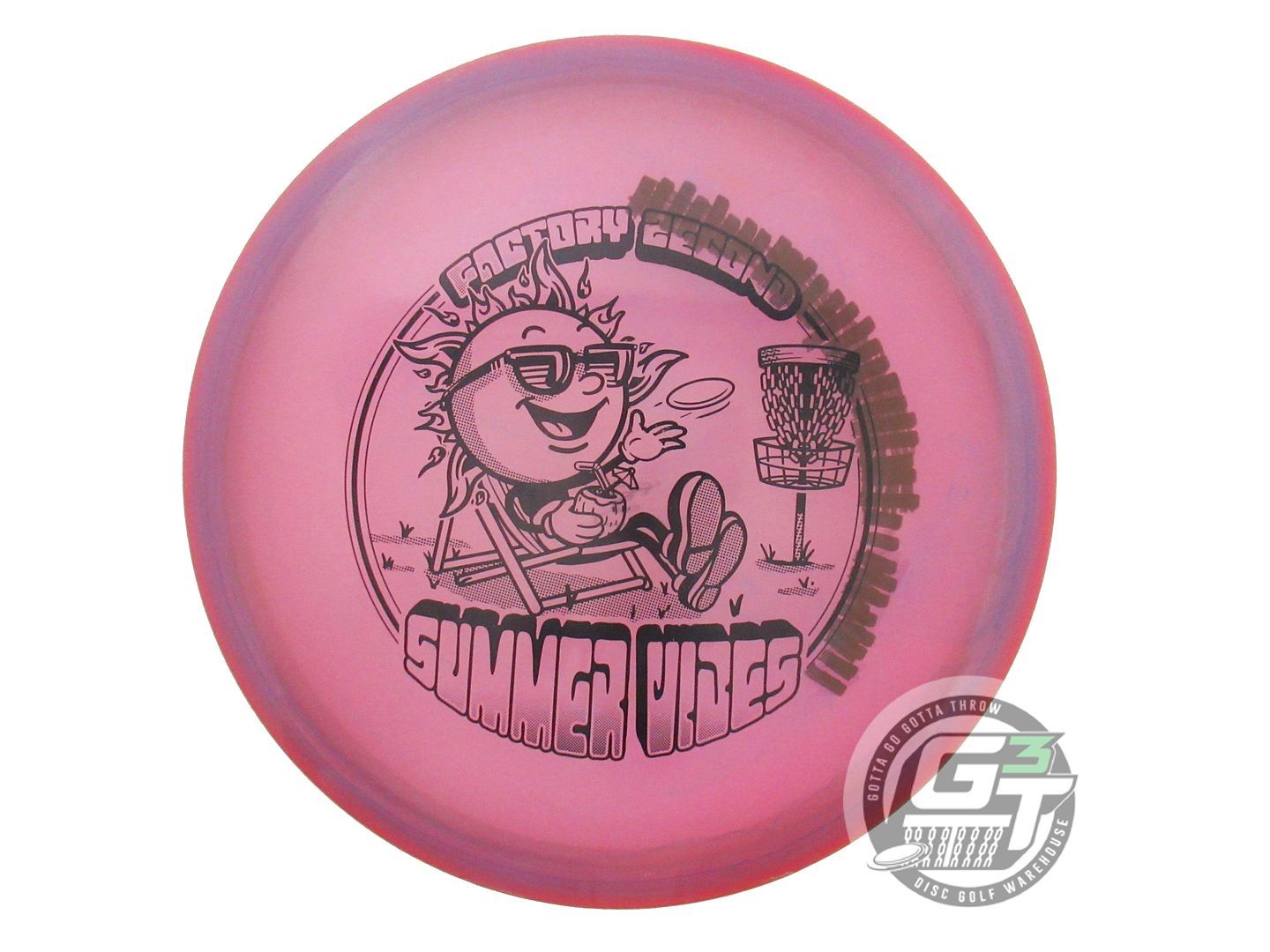 USED Innova Champion Roc3 167g Purple Black Stamp Midrange Golf Disc