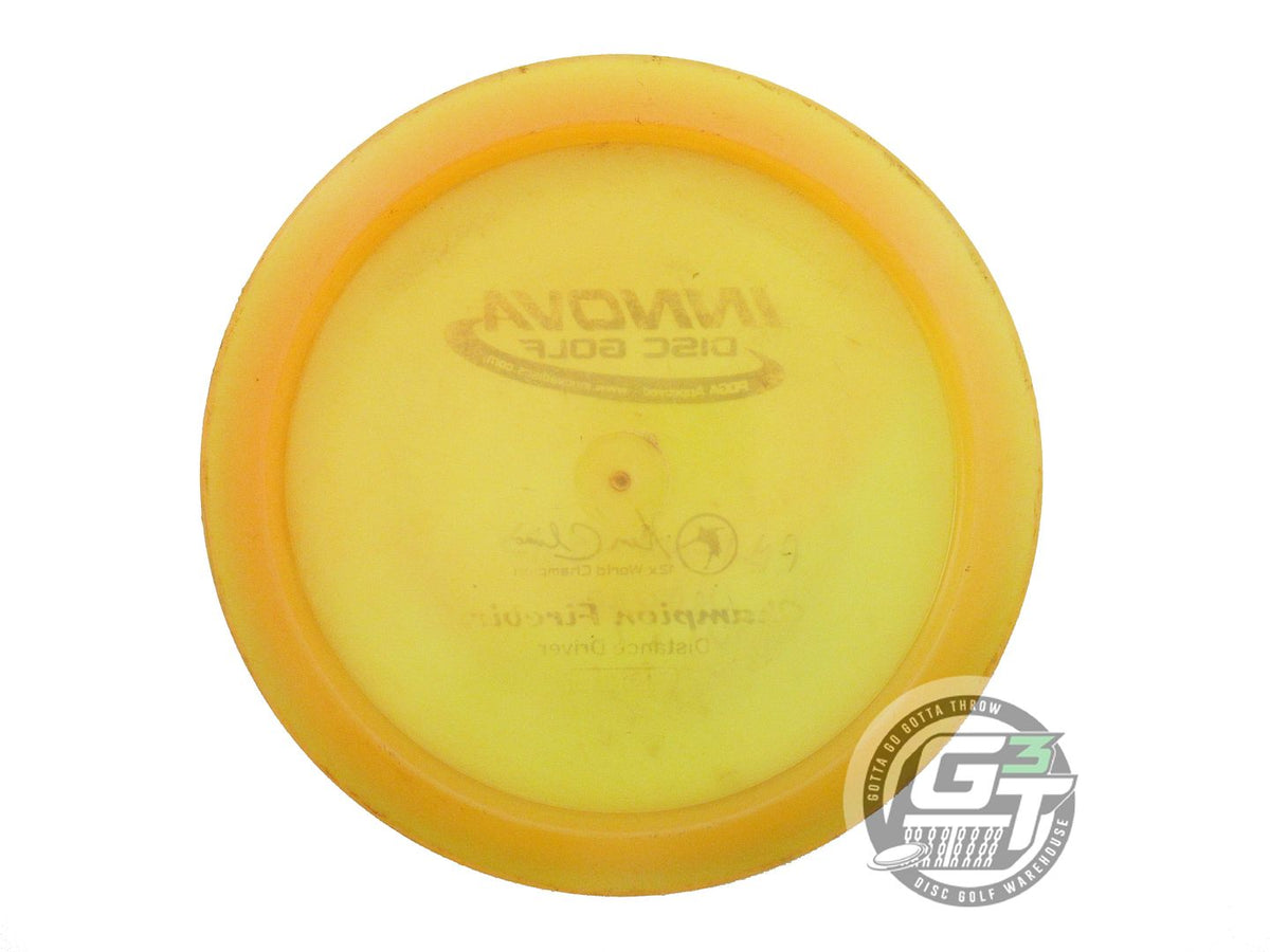 USED Innova Champion Firebird 171g Marigold Silver Stamp Distance Driver Disc