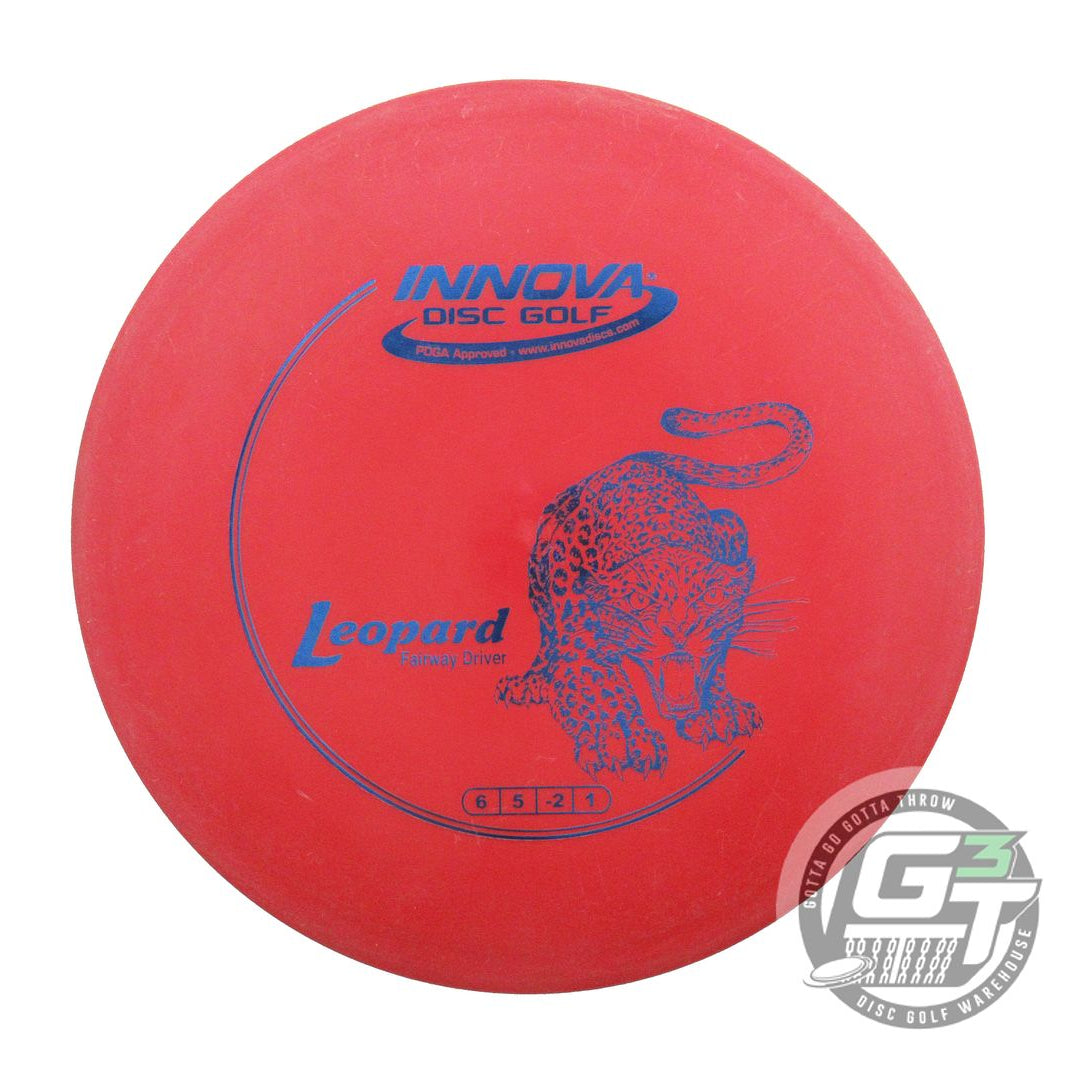USED Innova DX Leopard 171g Red Blue Foil Fairway Driver Golf Disc