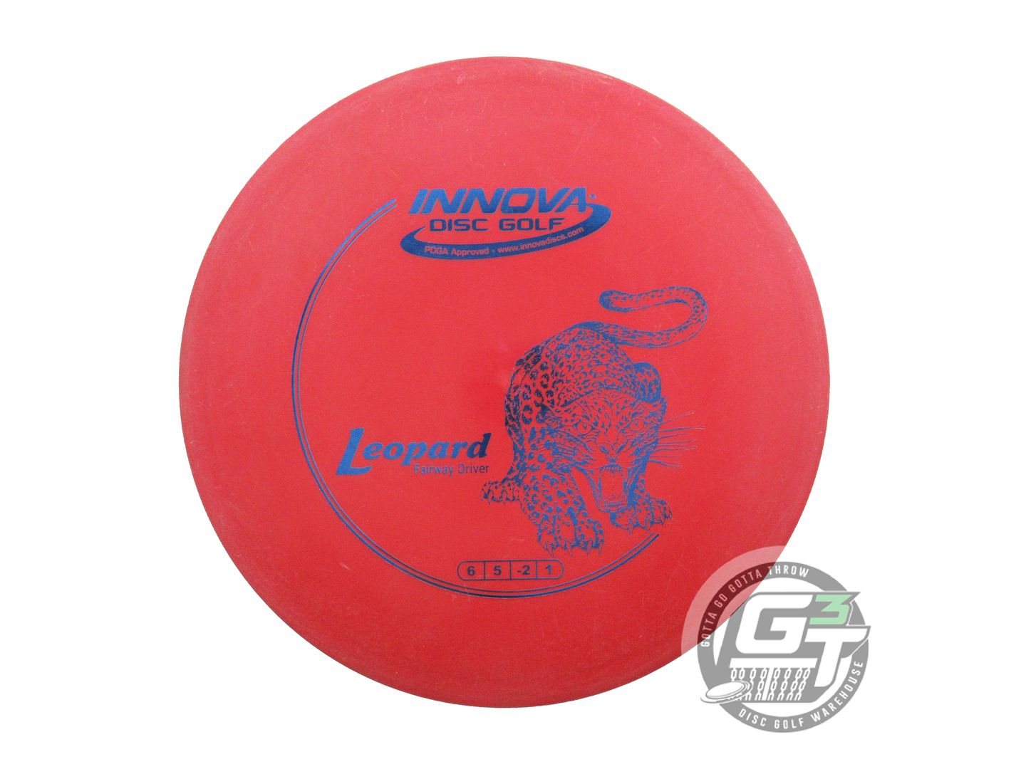 USED Innova DX Leopard 171g Red Blue Foil Fairway Driver Golf Disc