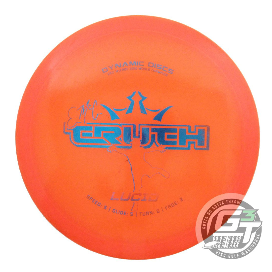 USED Dynamic Discs Lucid EMAC Truth 177g Orange Blue Foil Midrange Golf Disc