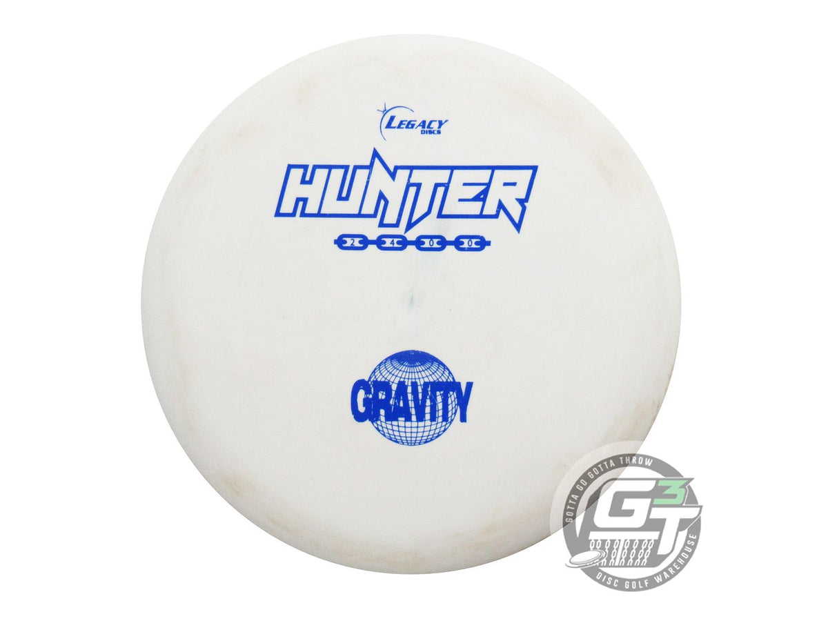 USED Legacy Discs Gravity Hunter 174g White Blue Stamp Putter Golf Disc